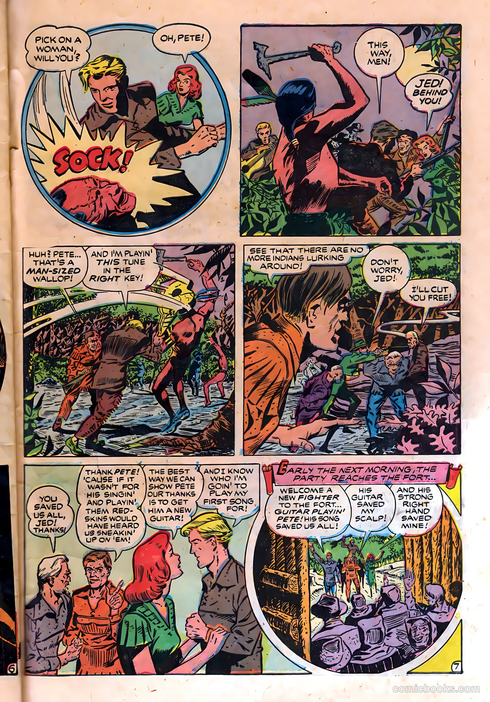 Bad Men of Tombstone #1 (1950) — page 33 of 36