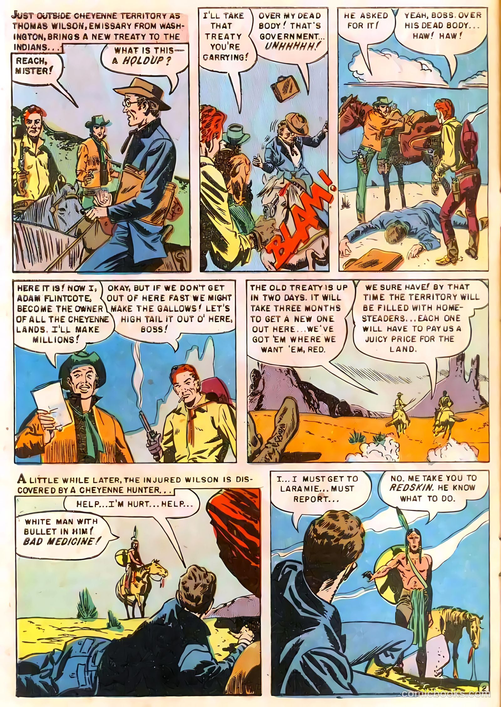 Redskin #11 (1952) — page 4 of 34