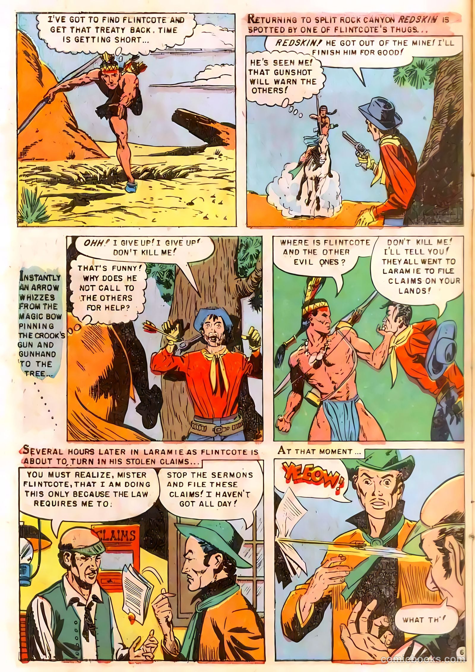 Redskin #11 (1952) — page 8 of 34