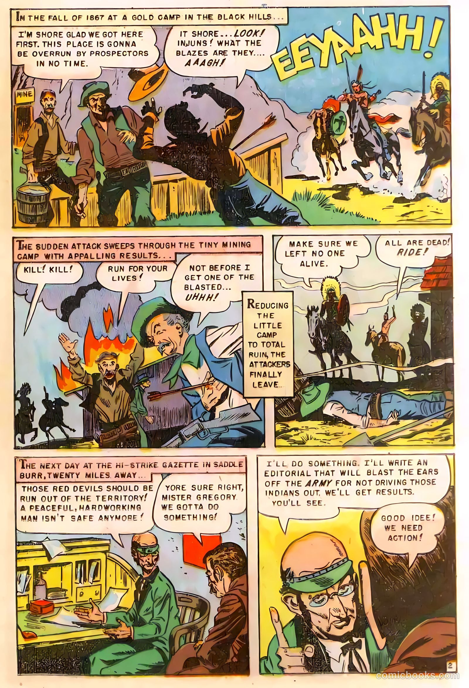 Redskin #11 (1952) — page 11 of 34