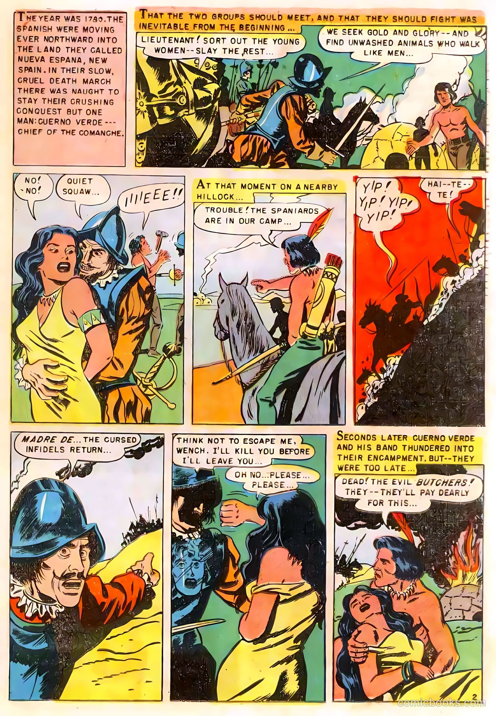 Redskin #11 (1952) — page 21 of 34