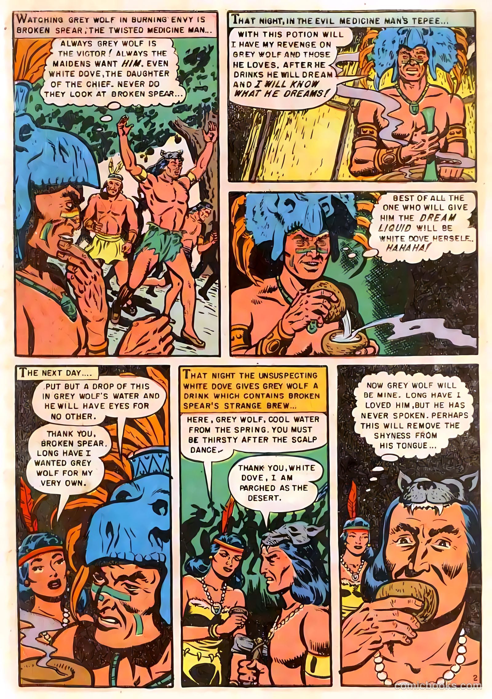 Redskin #11 (1952) — page 28 of 34