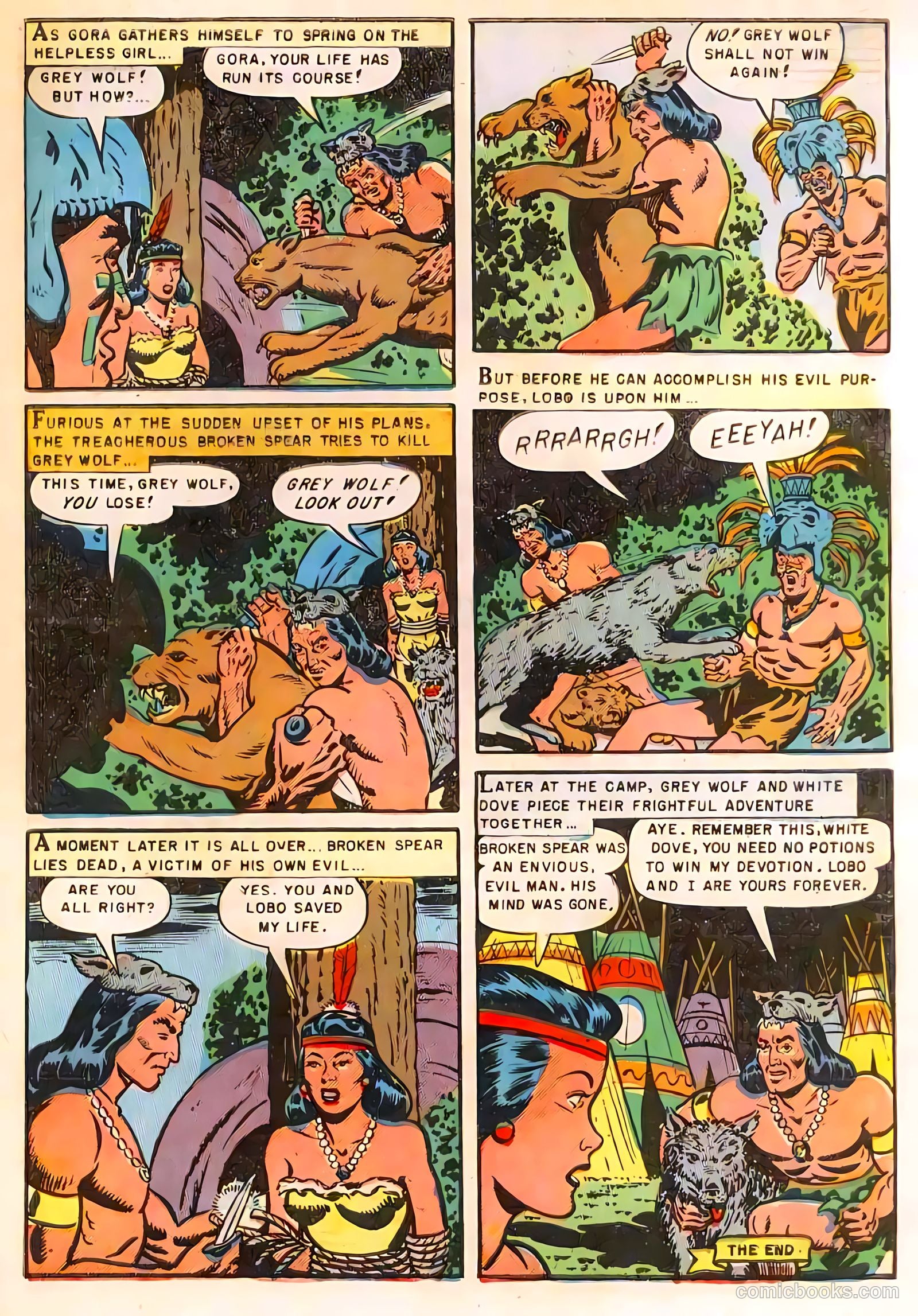 Redskin #11 (1952) — page 33 of 34