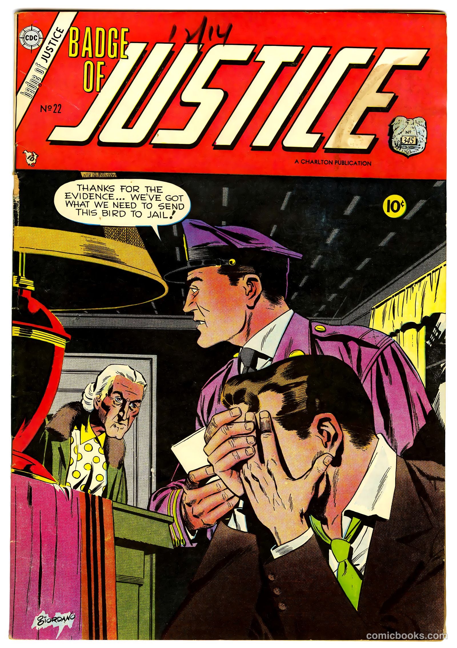 Badge of Justice #22 (1955) — page 1 of 32