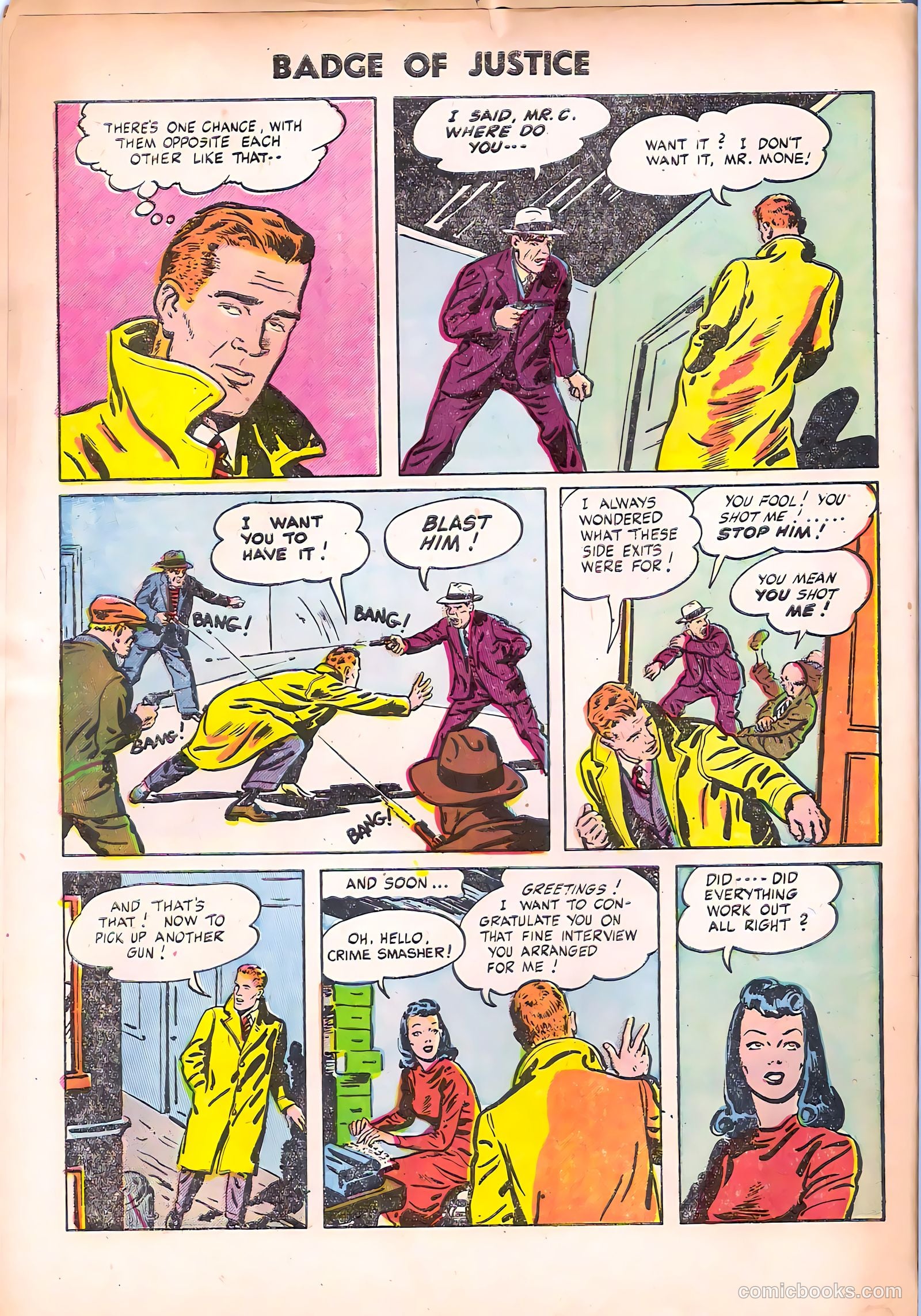 Badge of Justice #22 (1955) — page 5 of 32
