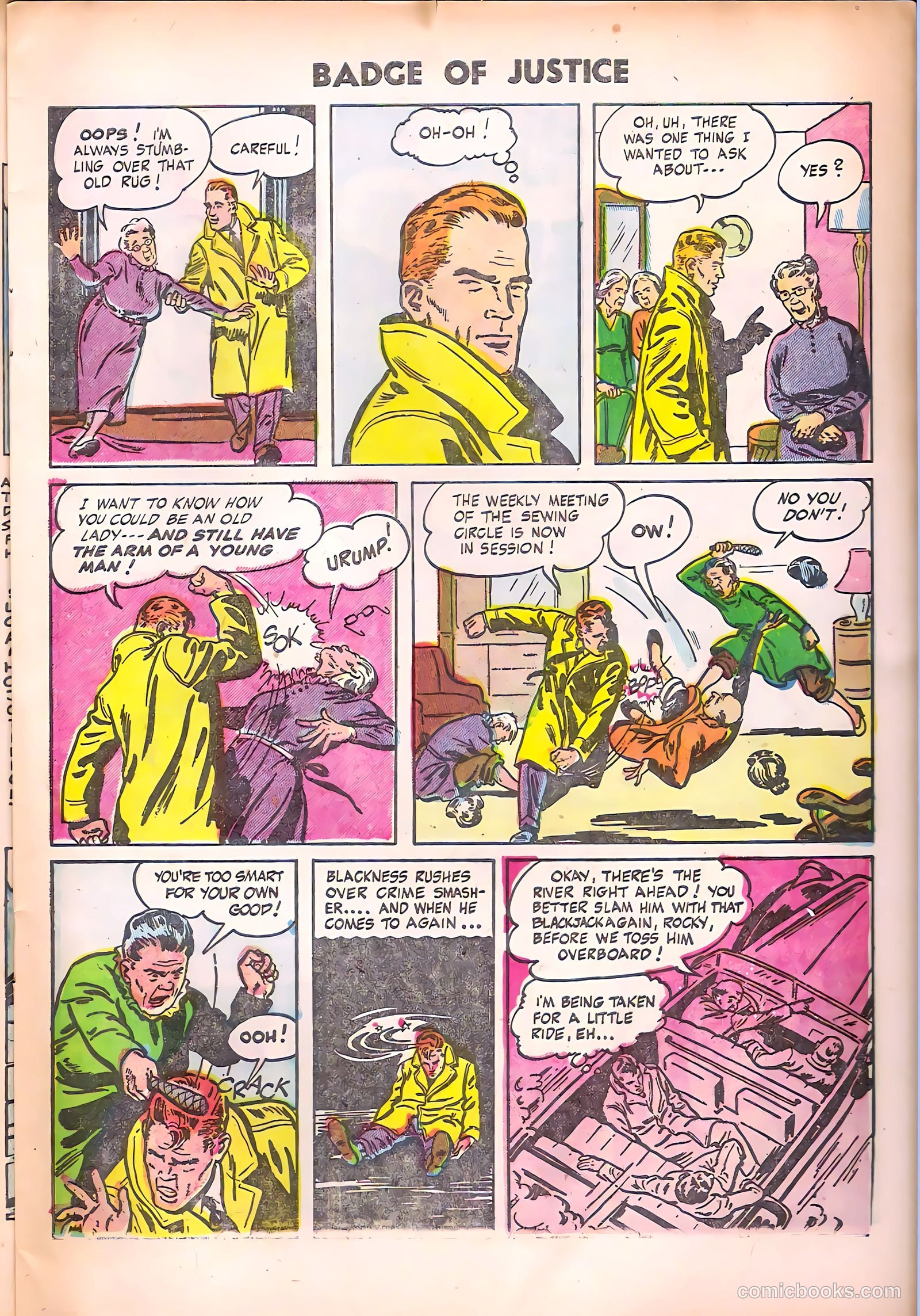 Badge of Justice #22 (1955) — page 8 of 32