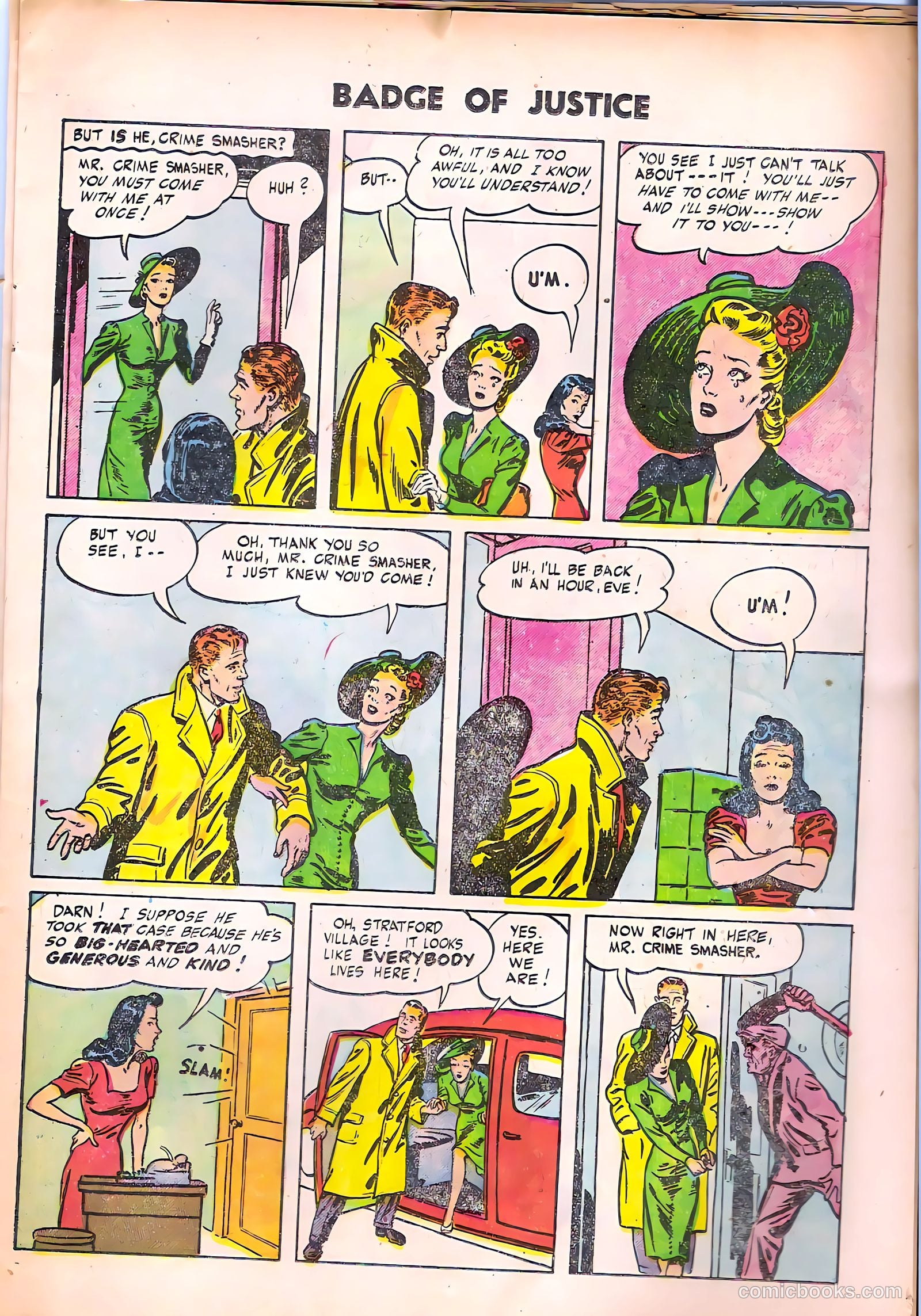Badge of Justice #22 (1955) — page 10 of 32