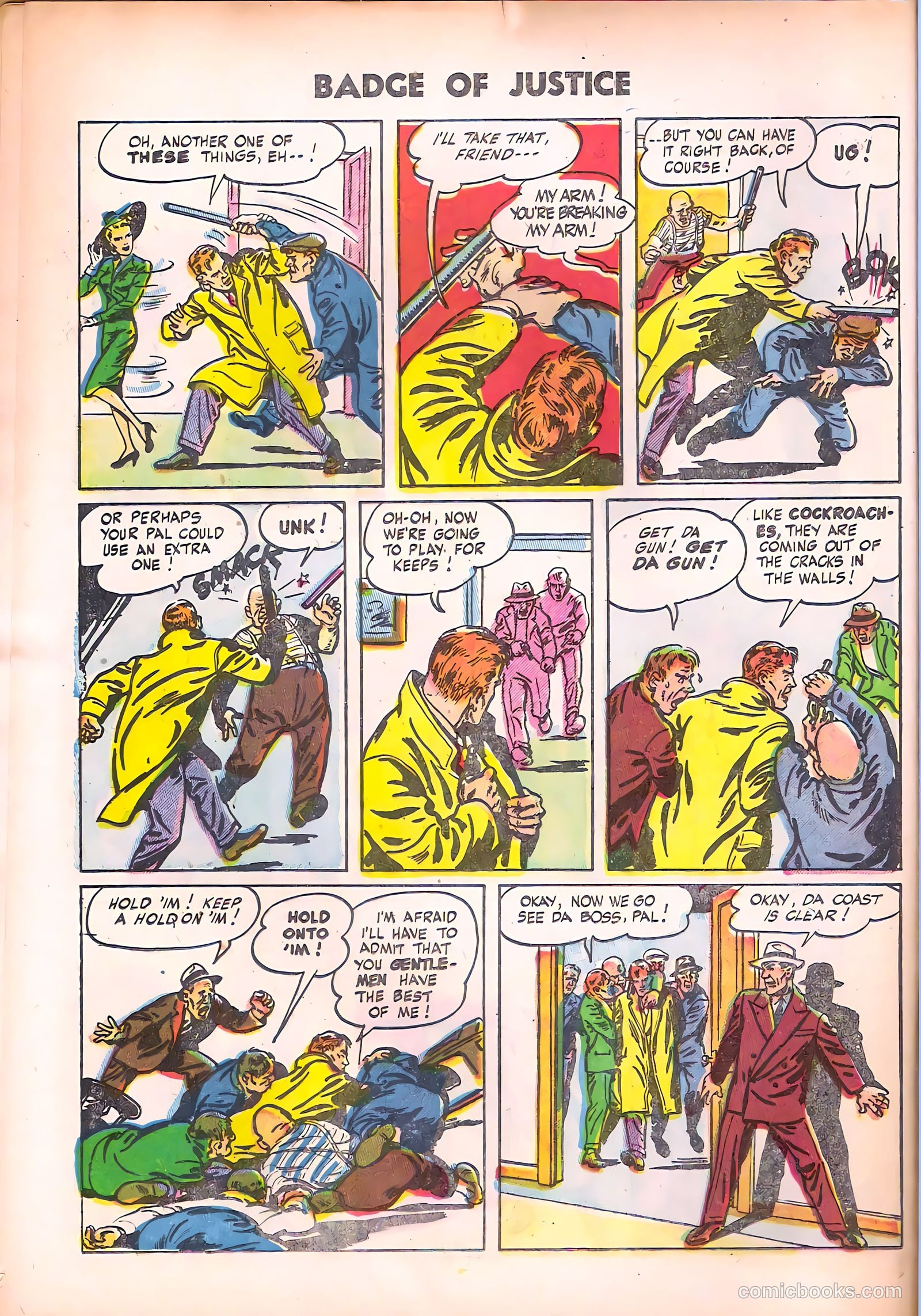 Badge of Justice #22 (1955) — page 11 of 32