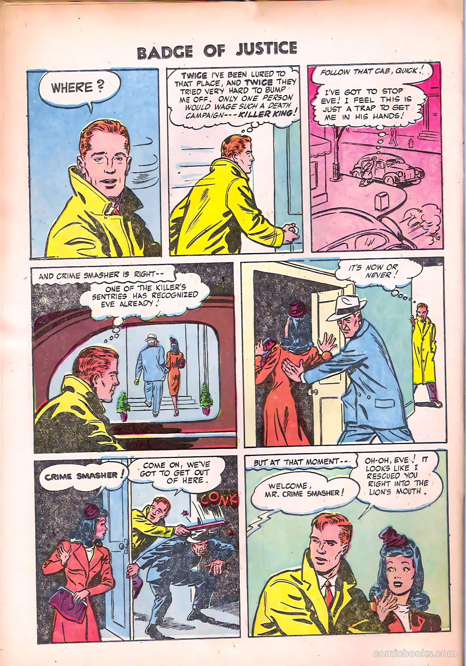 Badge of Justice #22 (1955) — page 13 of 32