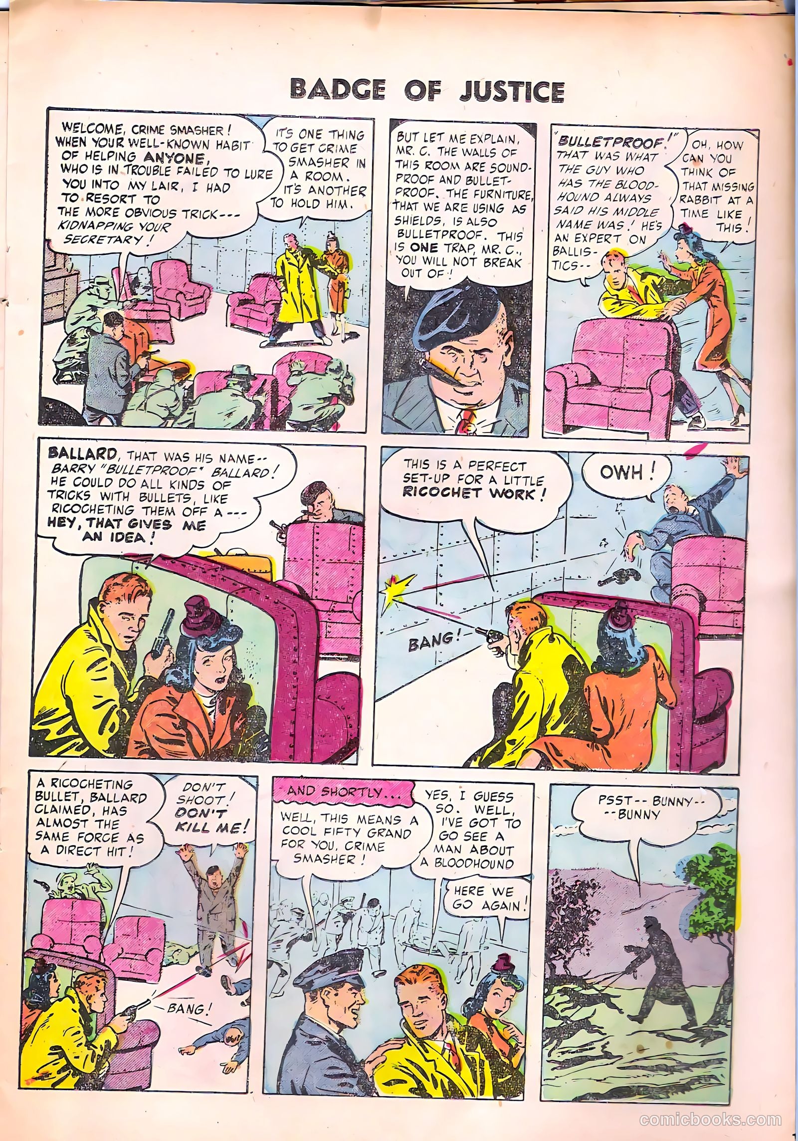 Badge of Justice #22 (1955) — page 14 of 32