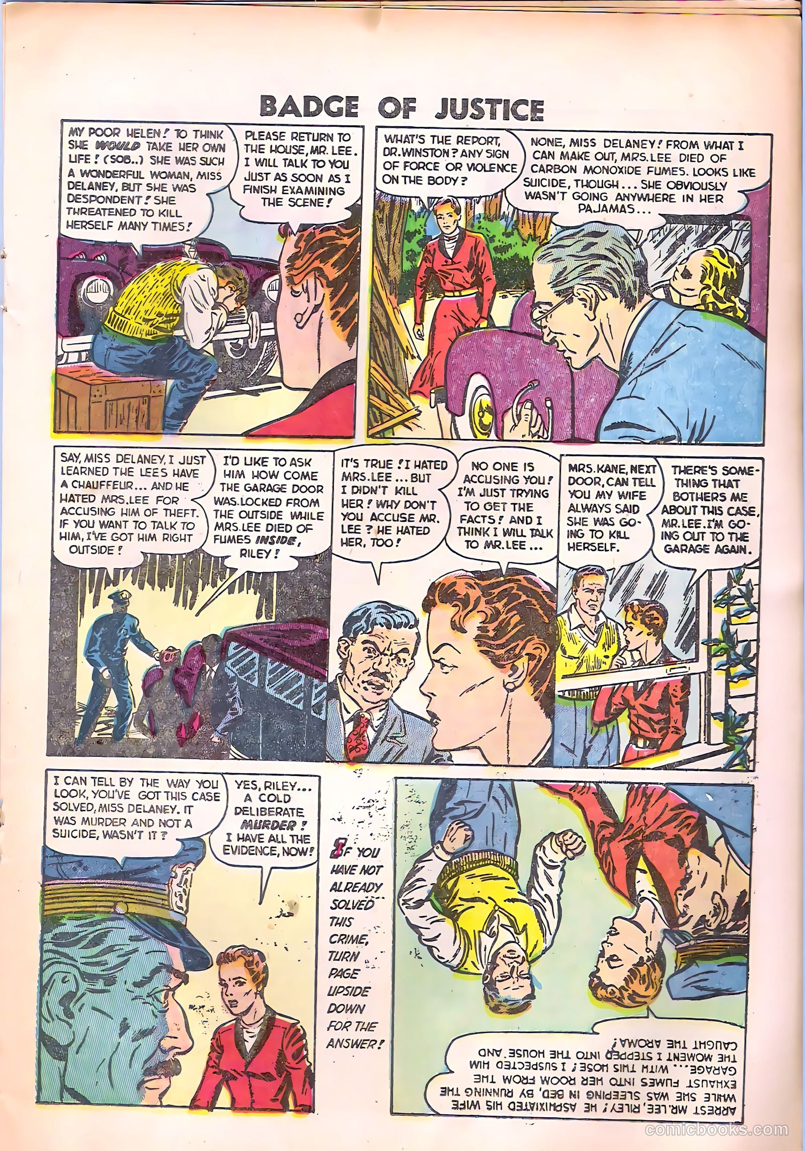 Badge of Justice #22 (1955) — page 16 of 32