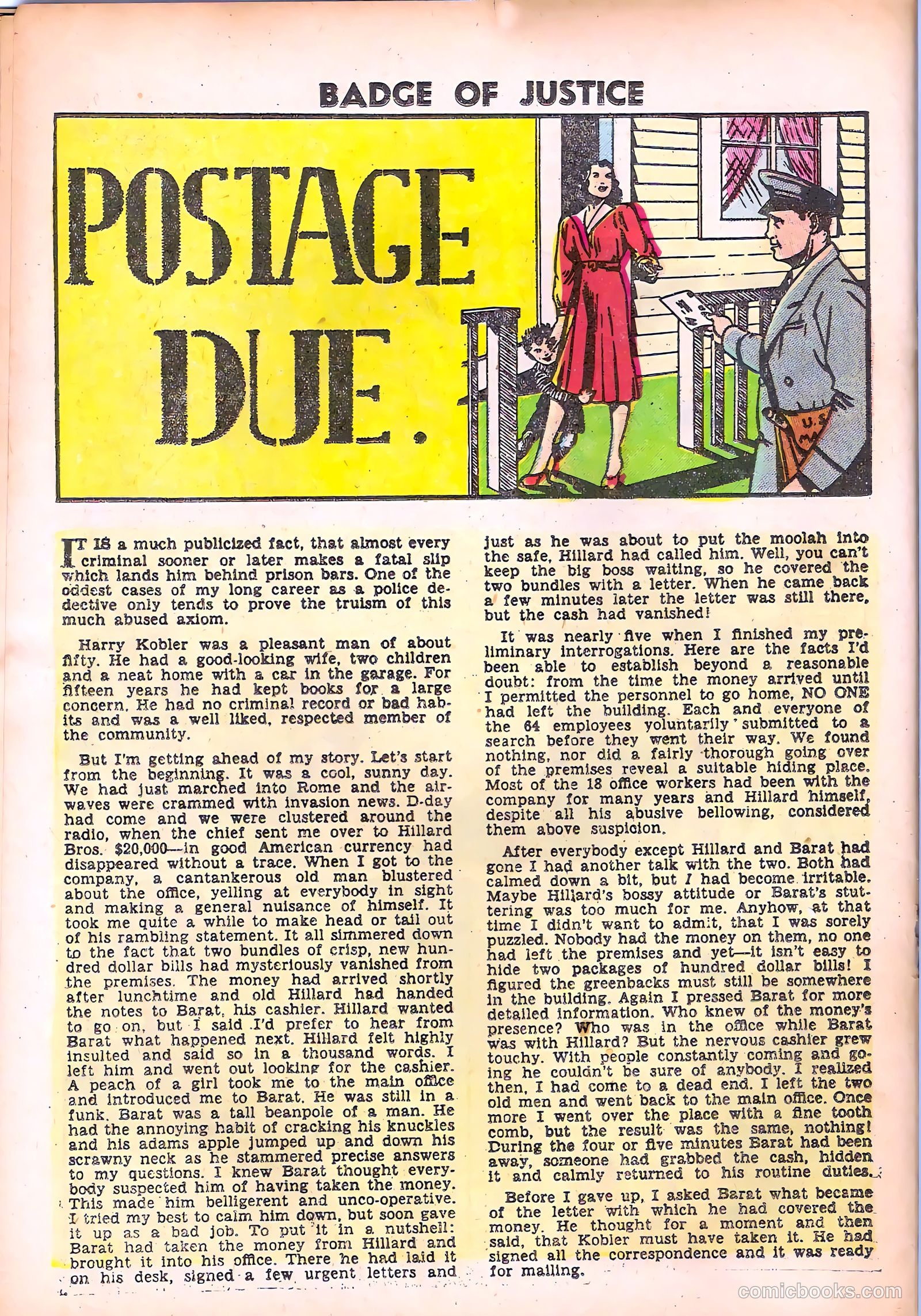 Badge of Justice #22 (1955) — page 17 of 32