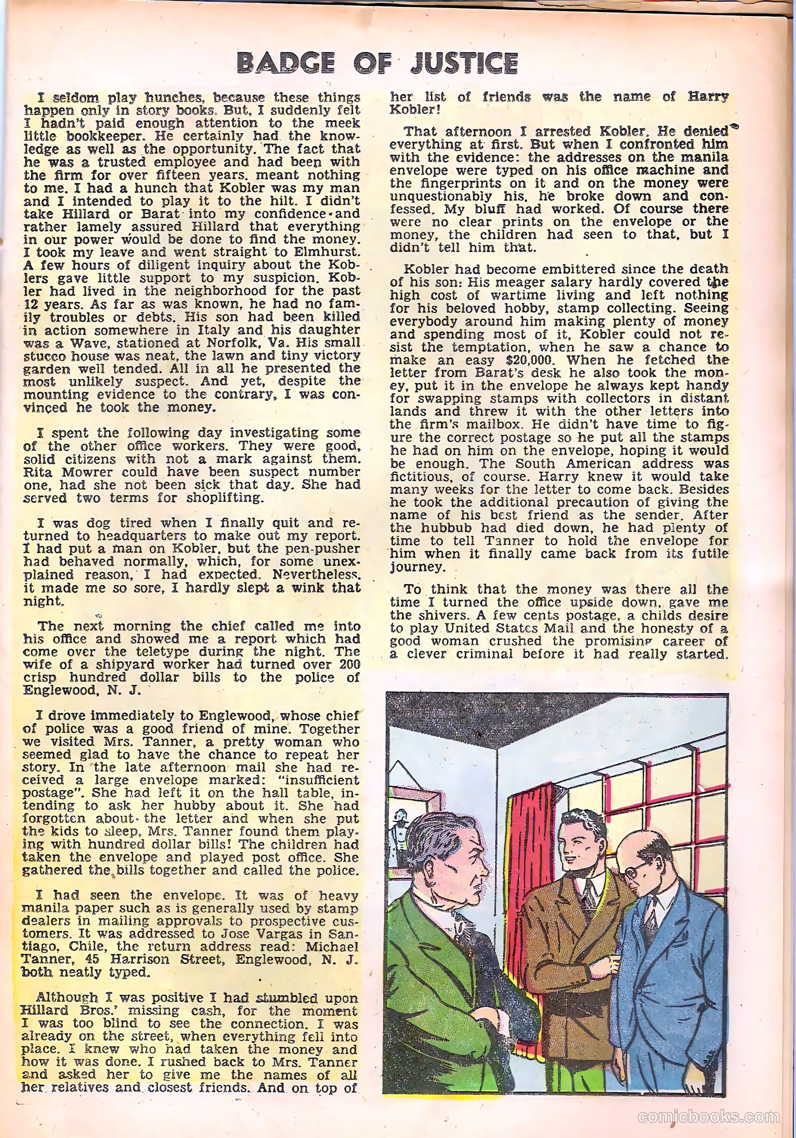 Badge of Justice #22 (1955) — page 18 of 32