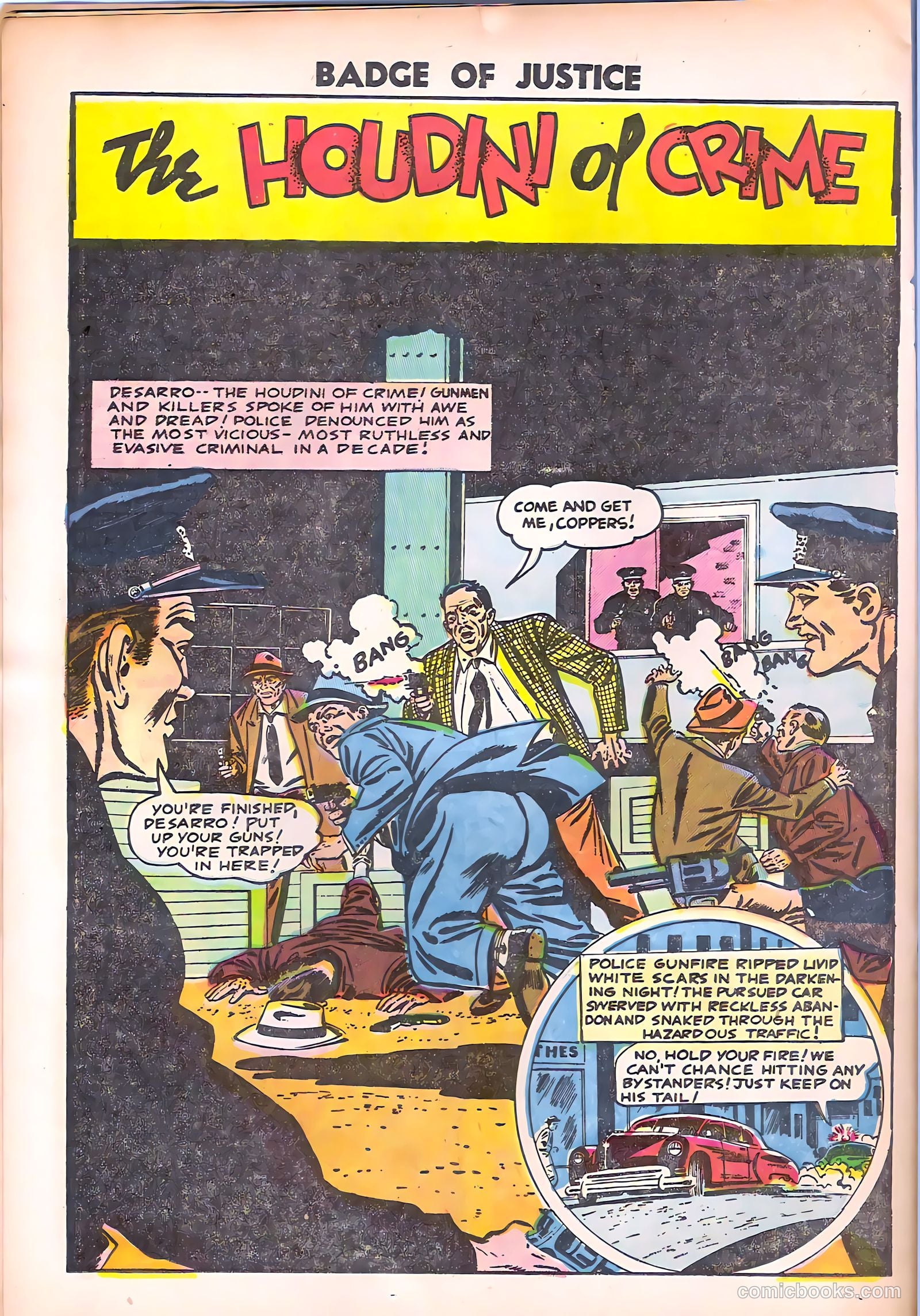 Badge of Justice #22 (1955) — page 19 of 32