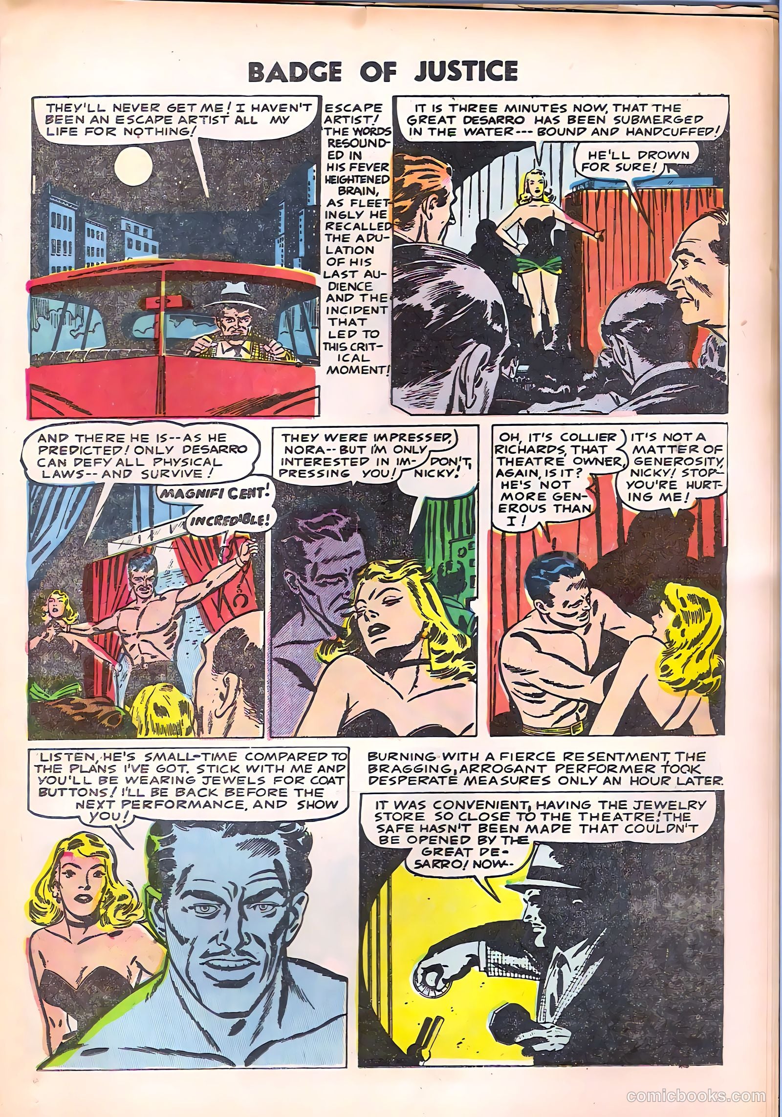 Badge of Justice #22 (1955) — page 20 of 32