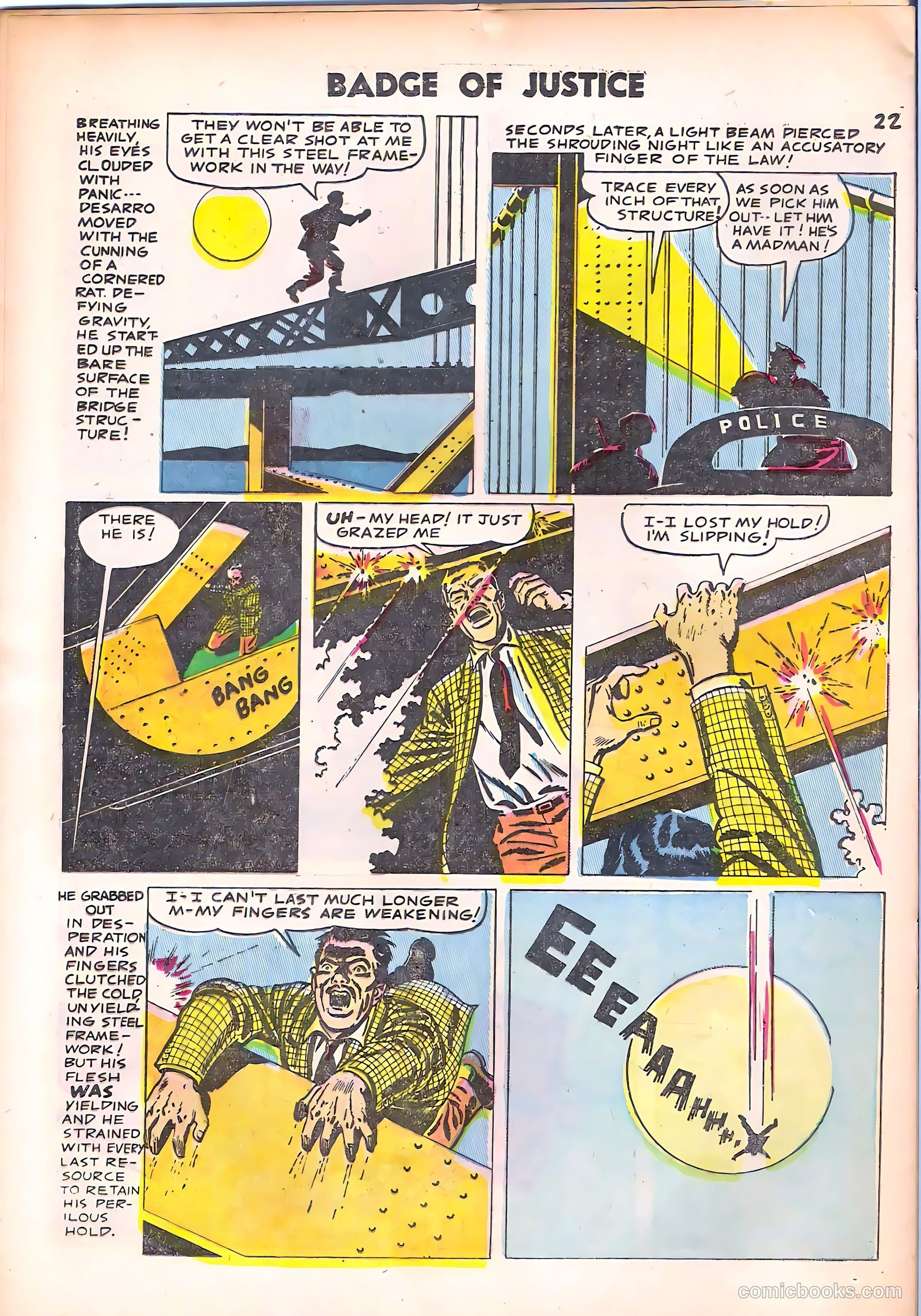 Badge of Justice #22 (1955) — page 23 of 32