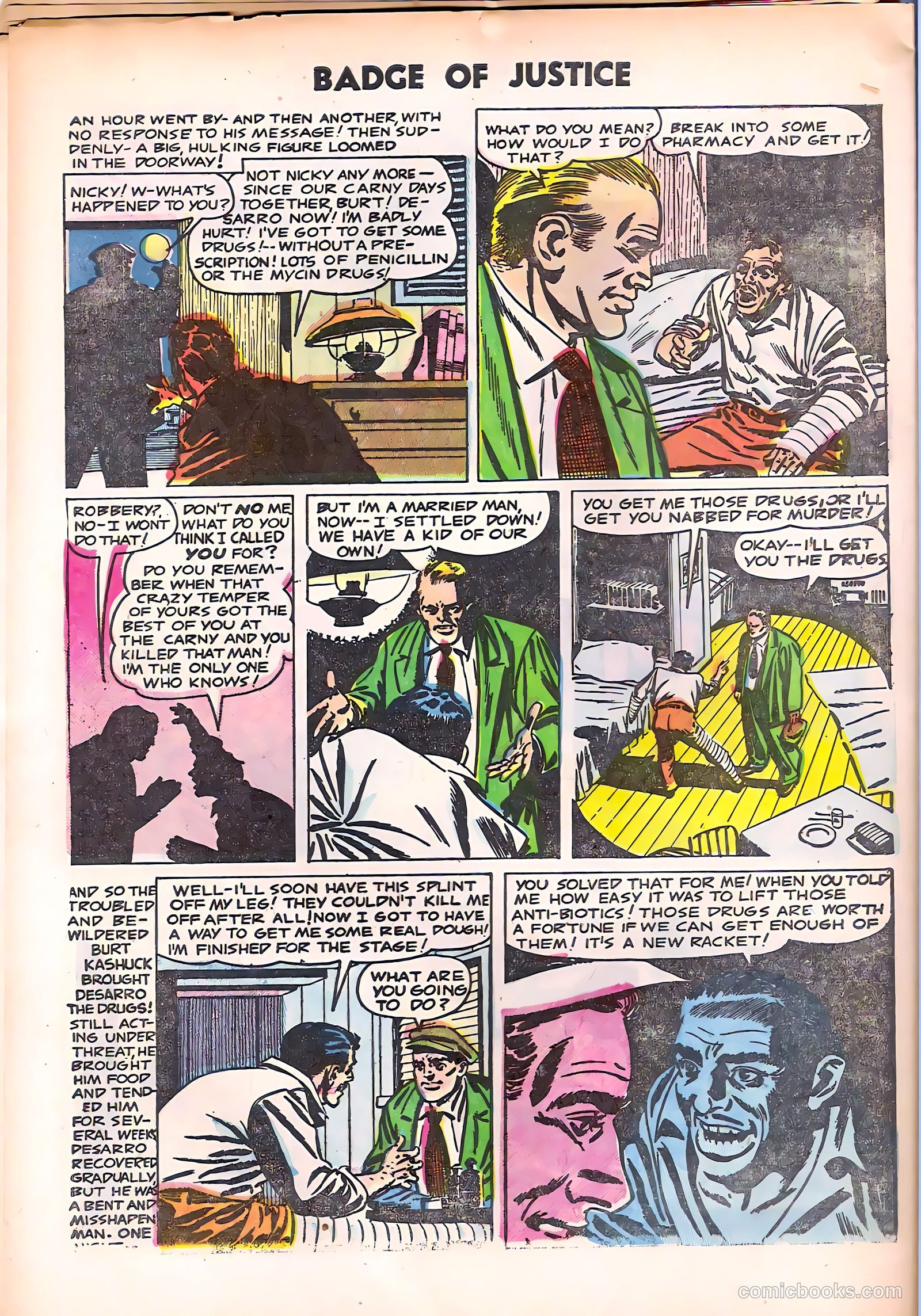 Badge of Justice #22 (1955) — page 27 of 32