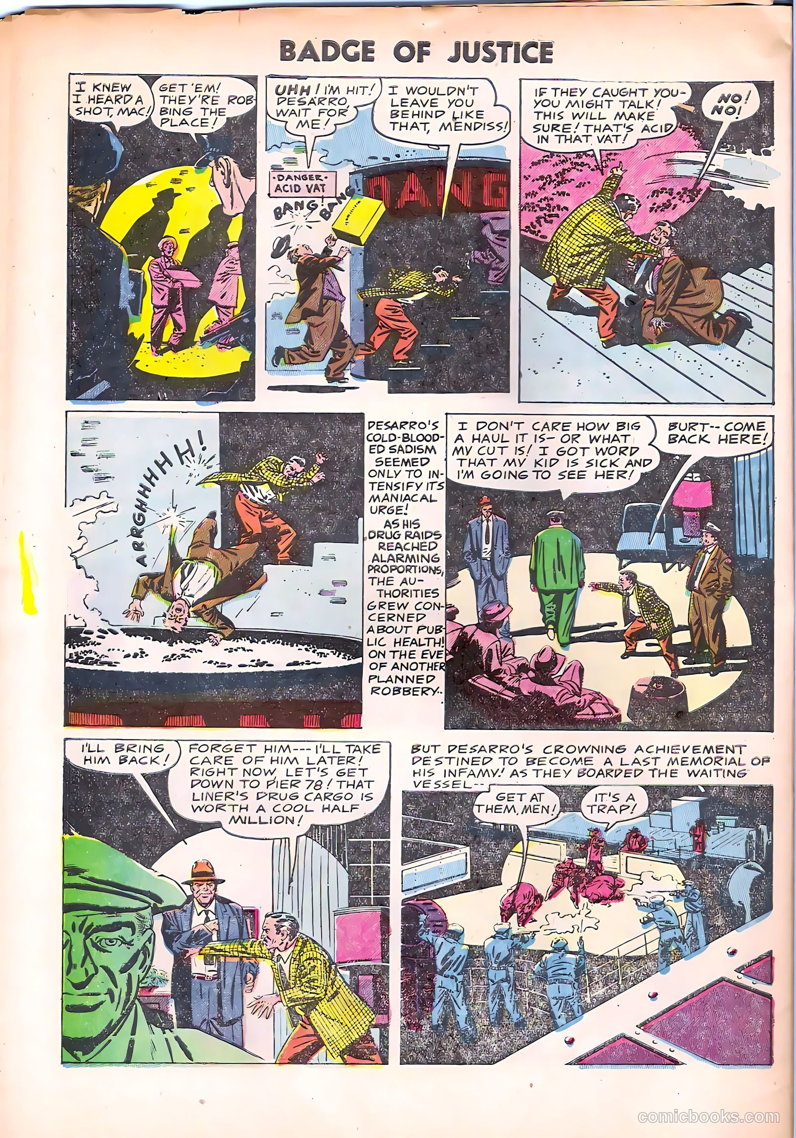 Badge of Justice #22 (1955) — page 29 of 32