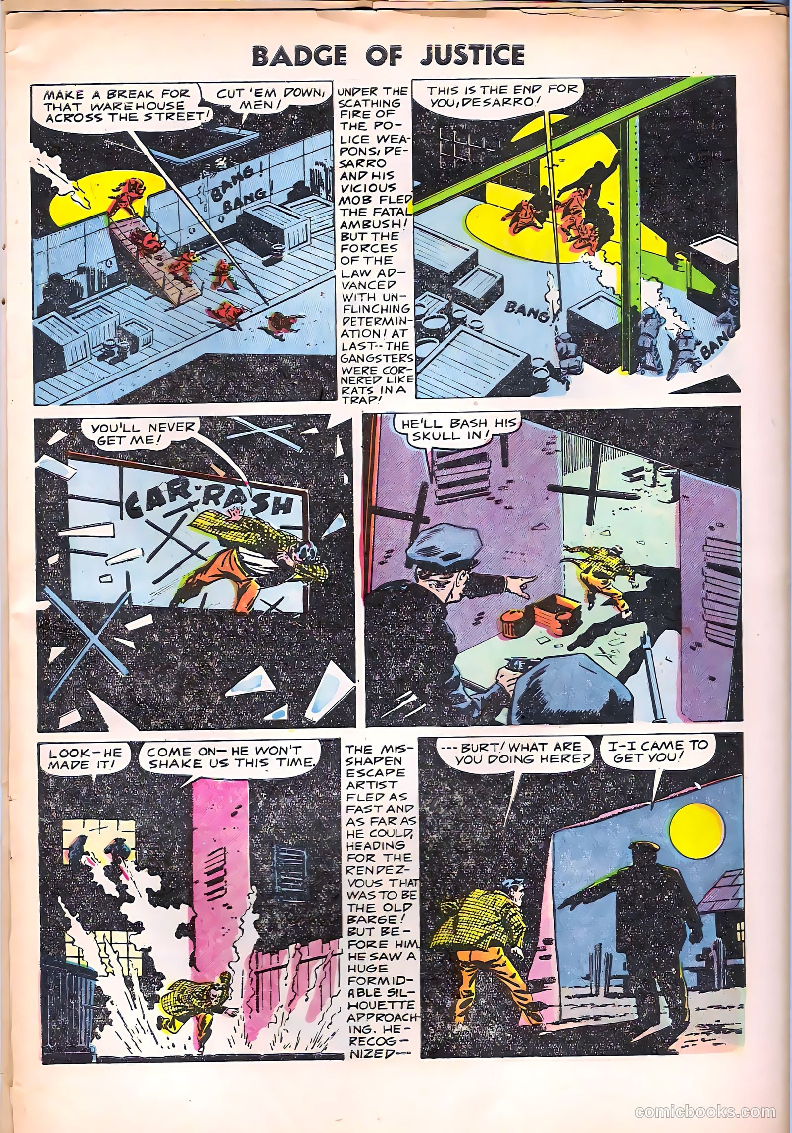 Badge of Justice #22 (1955) — page 30 of 32