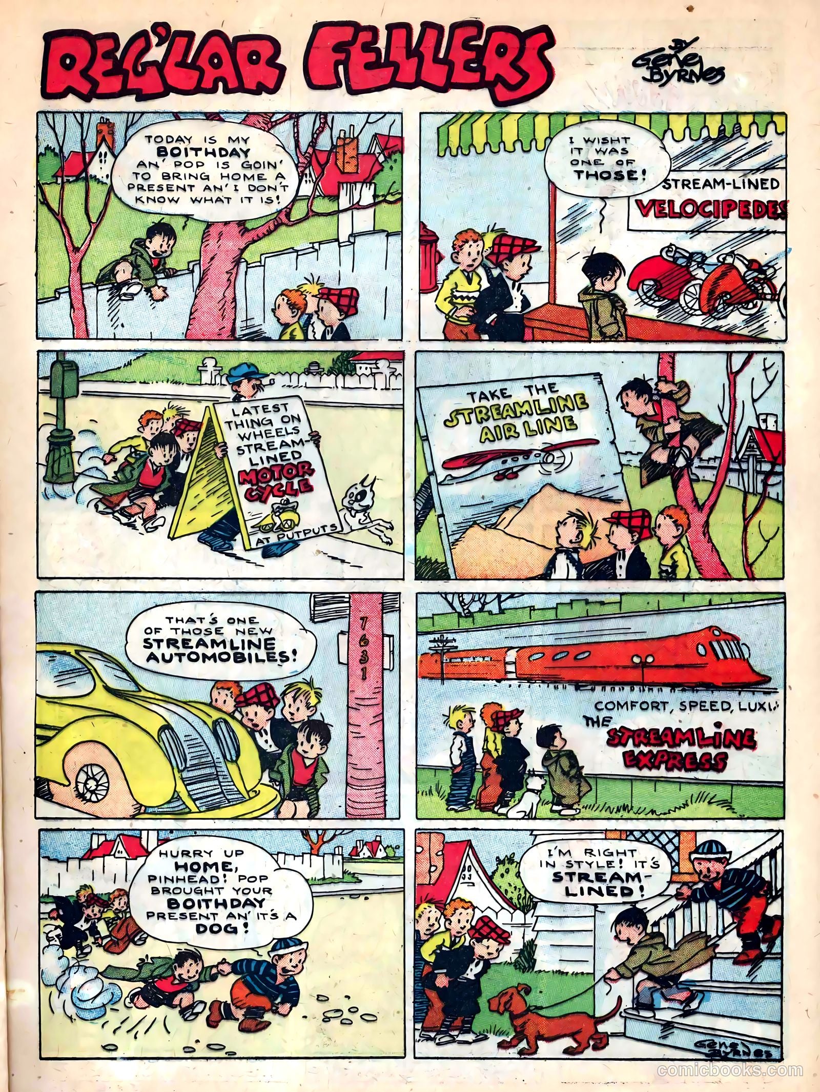 Reg'lar Fellers Heroic Comics #2 (1940) — page 9 of 68