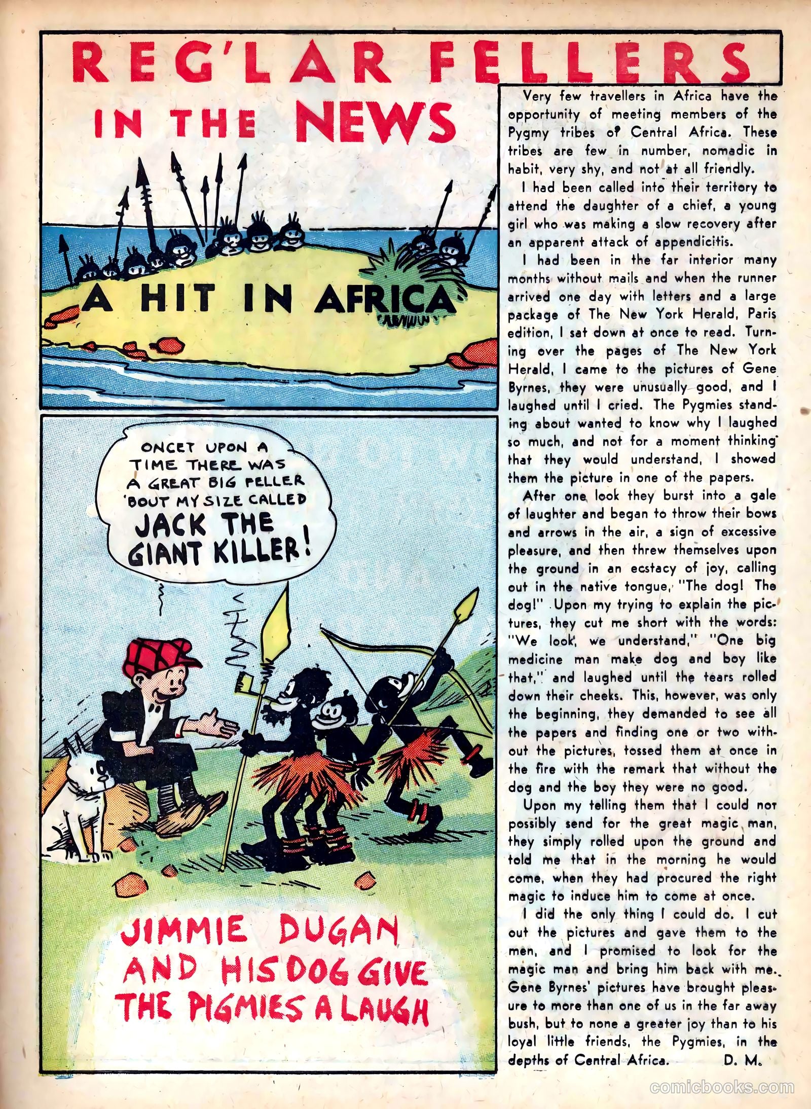 Reg'lar Fellers Heroic Comics #2 (1940) — page 39 of 68