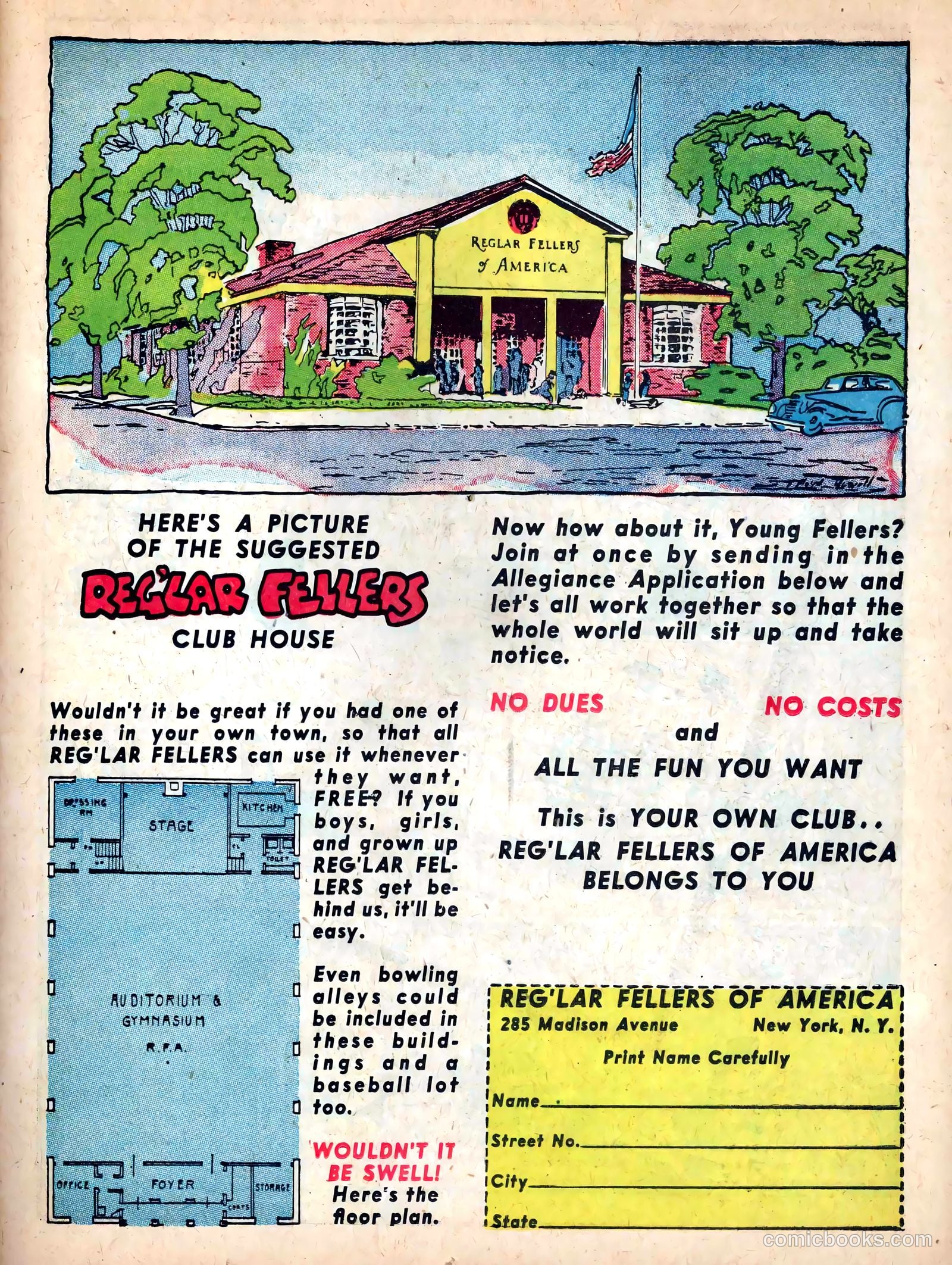 Reg'lar Fellers Heroic Comics #2 (1940) — page 43 of 68