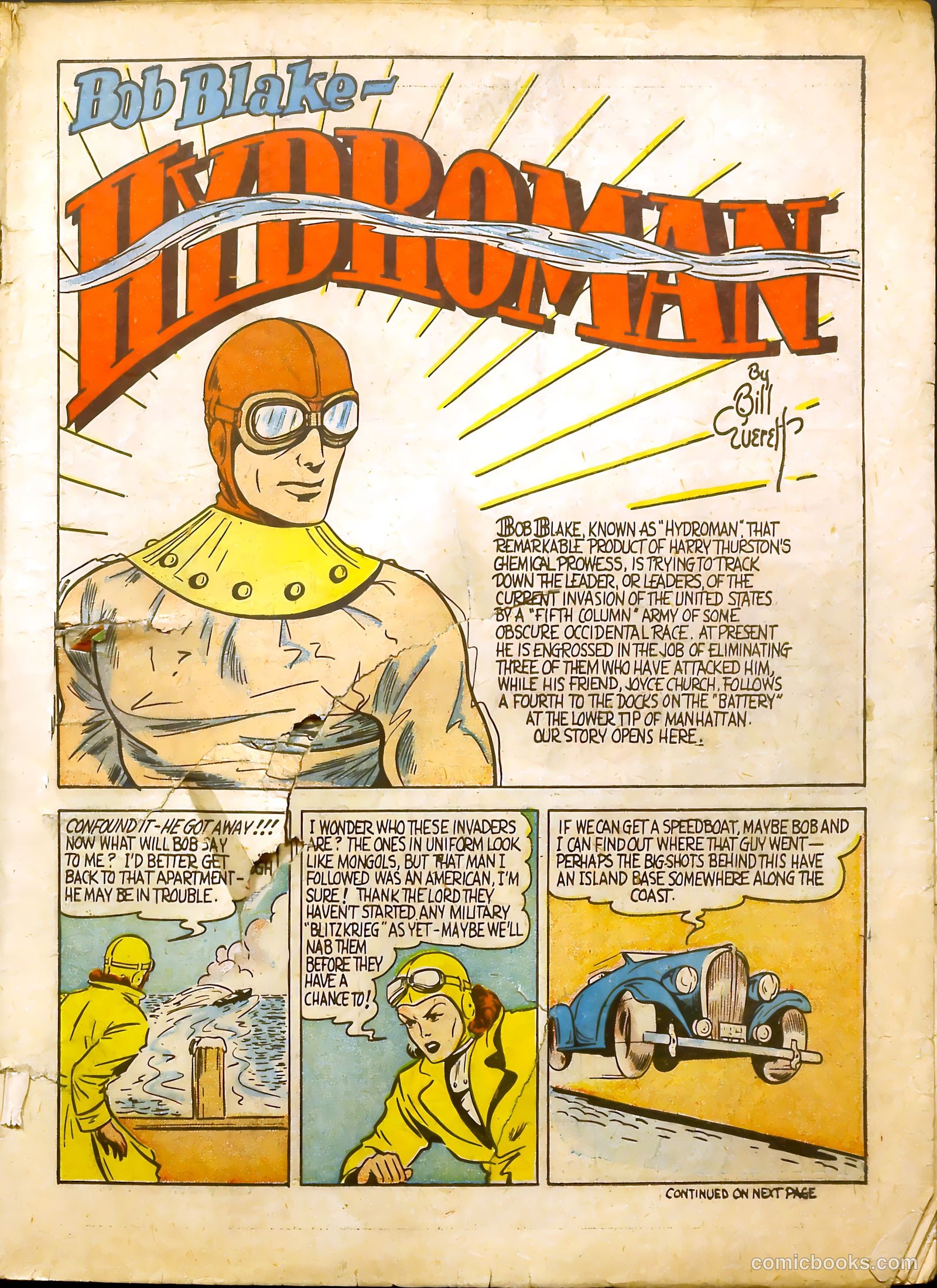Reg'lar Fellers Heroic Comics #3 (1940) — page 2 of 65