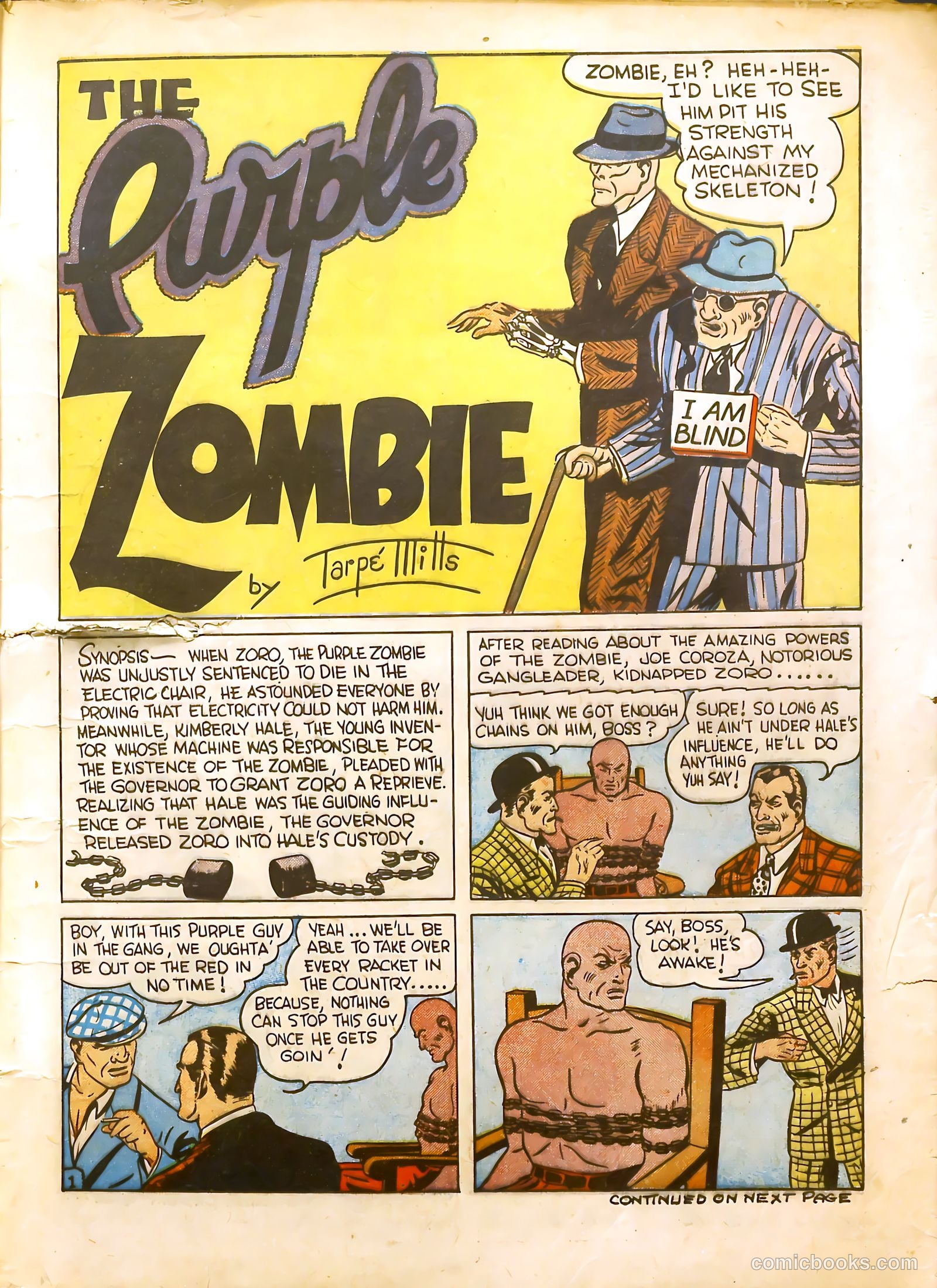 Reg'lar Fellers Heroic Comics #3 (1940) — page 14 of 65