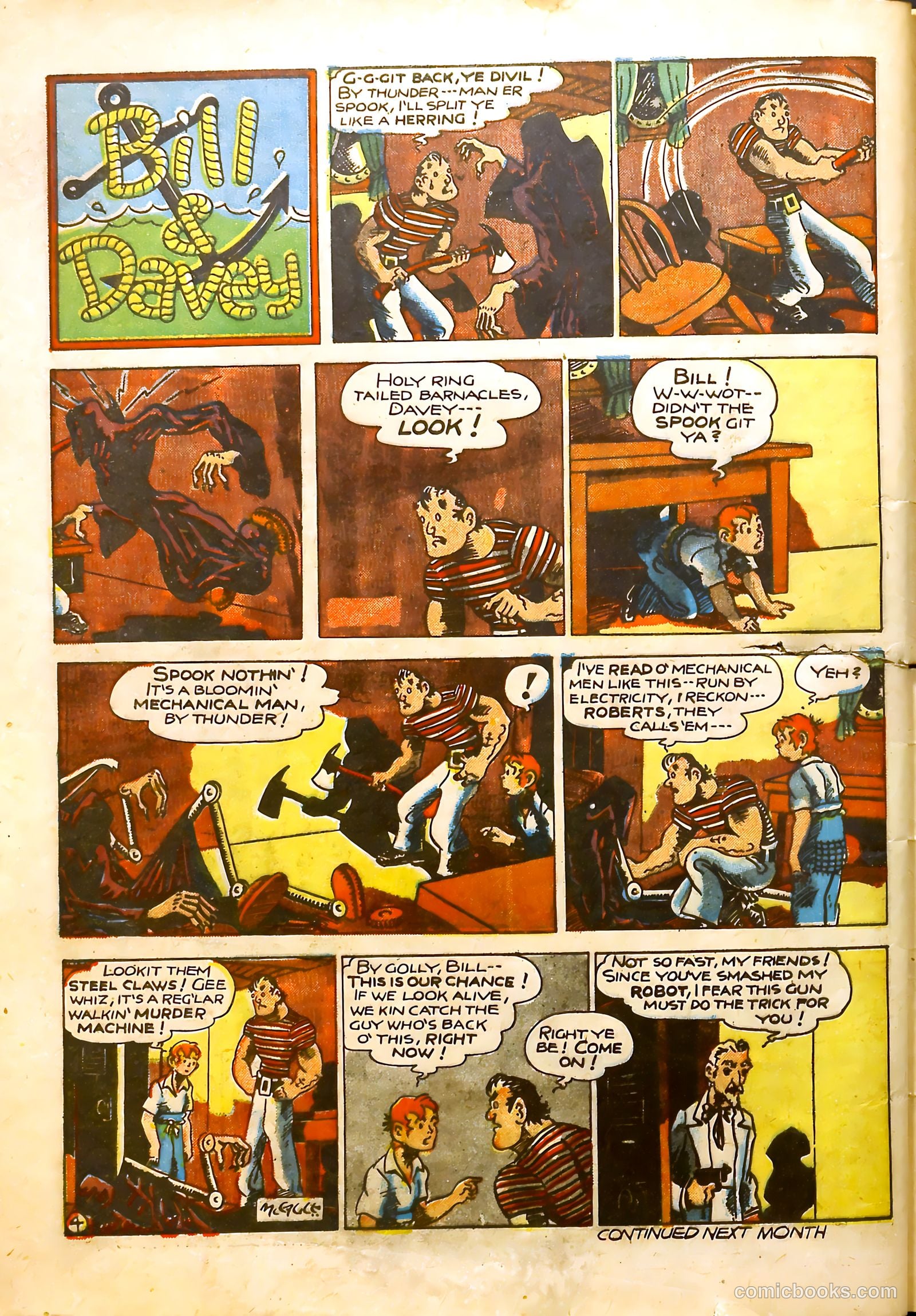 Reg'lar Fellers Heroic Comics #3 (1940) — page 49 of 65