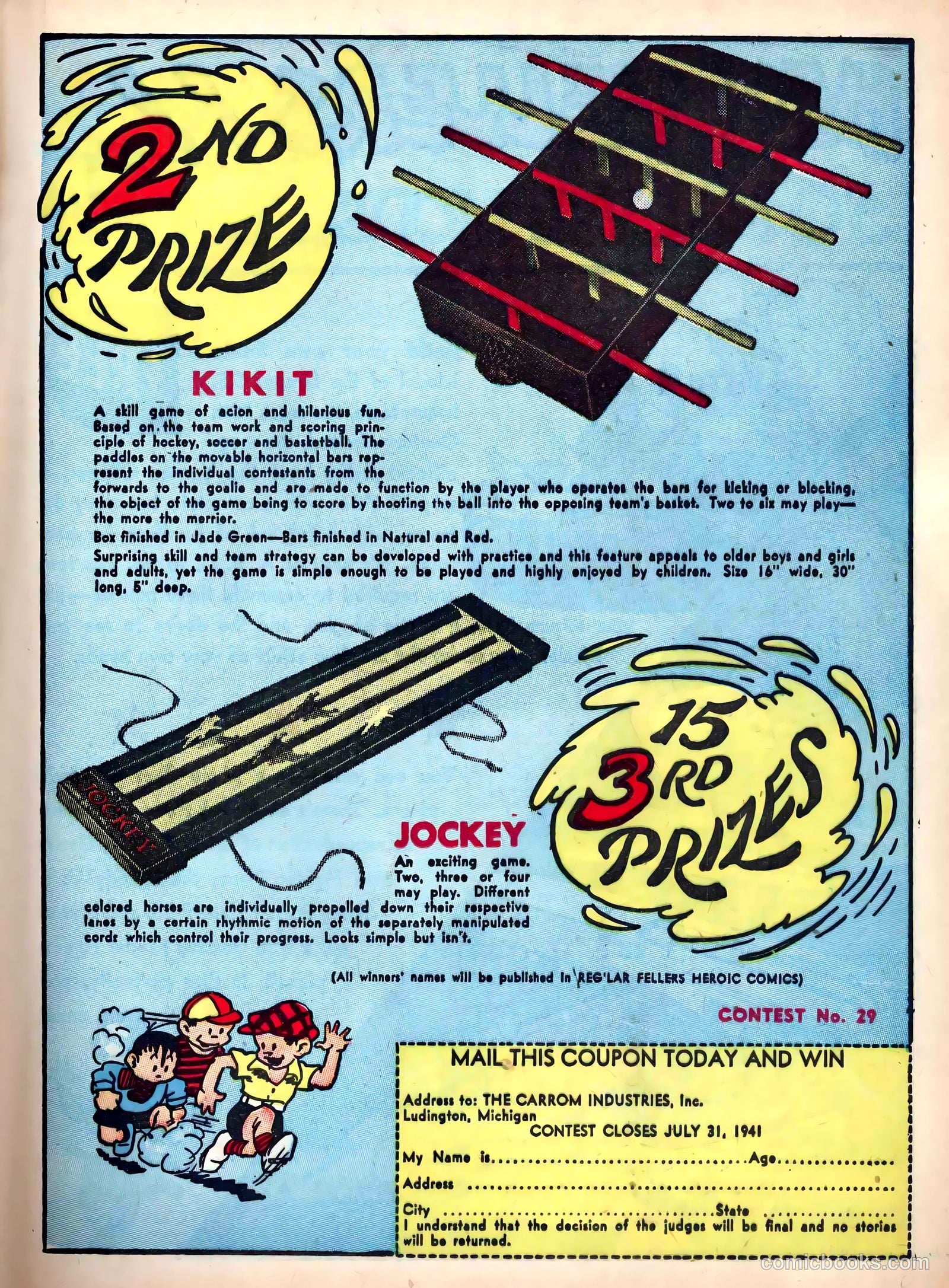 Reg'lar Fellers Heroic Comics #7 (1941) — page 39 of 68