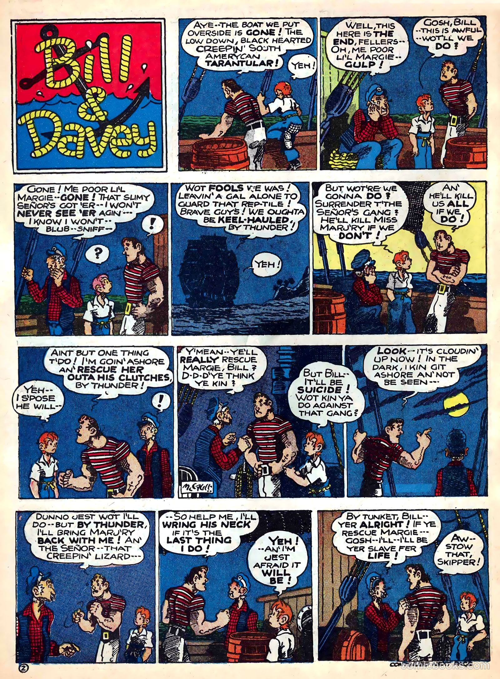 Reg'lar Fellers Heroic Comics #7 (1941) — page 50 of 68