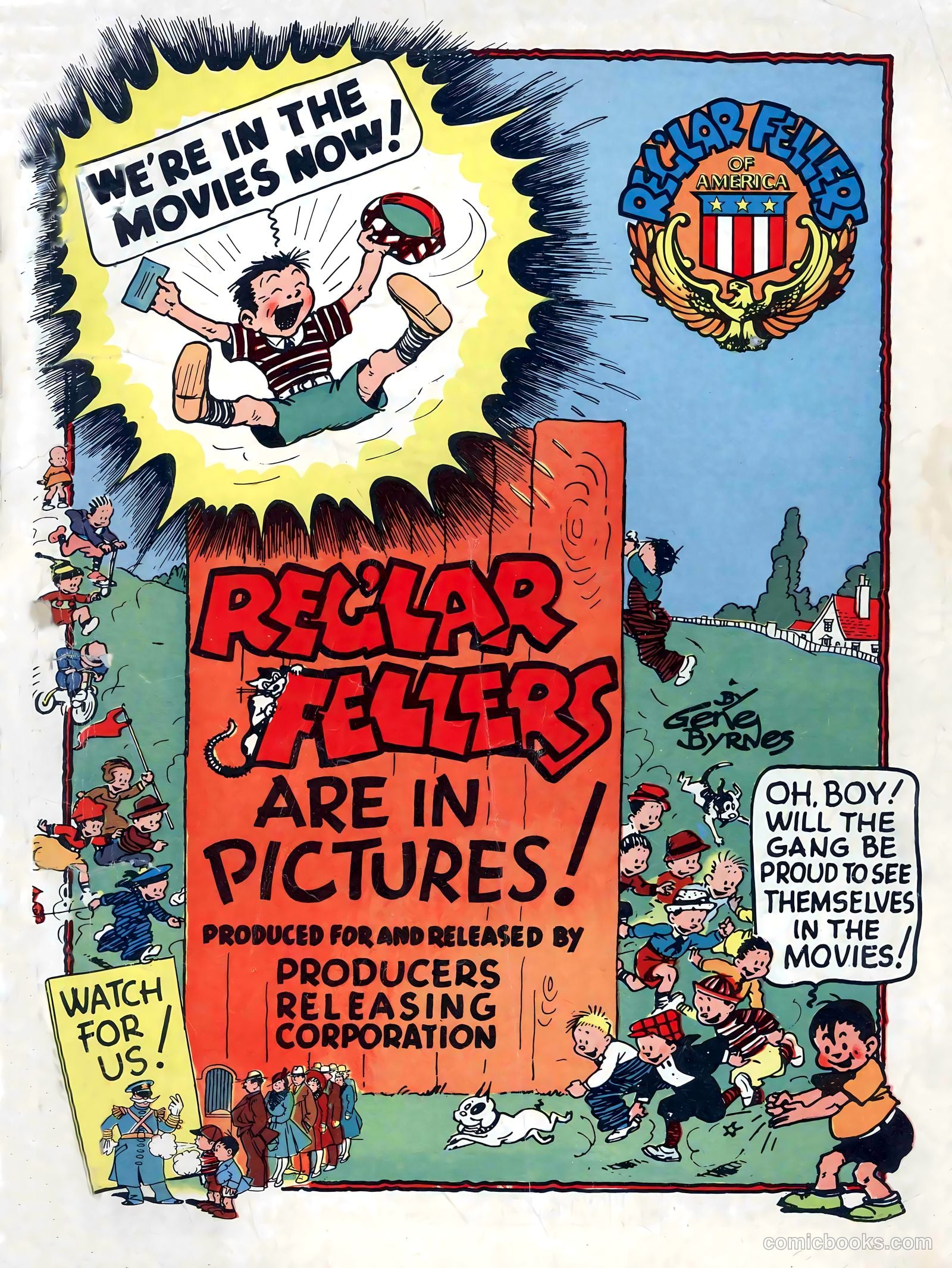 Reg'lar Fellers Heroic Comics #7 (1941) — page 67 of 68