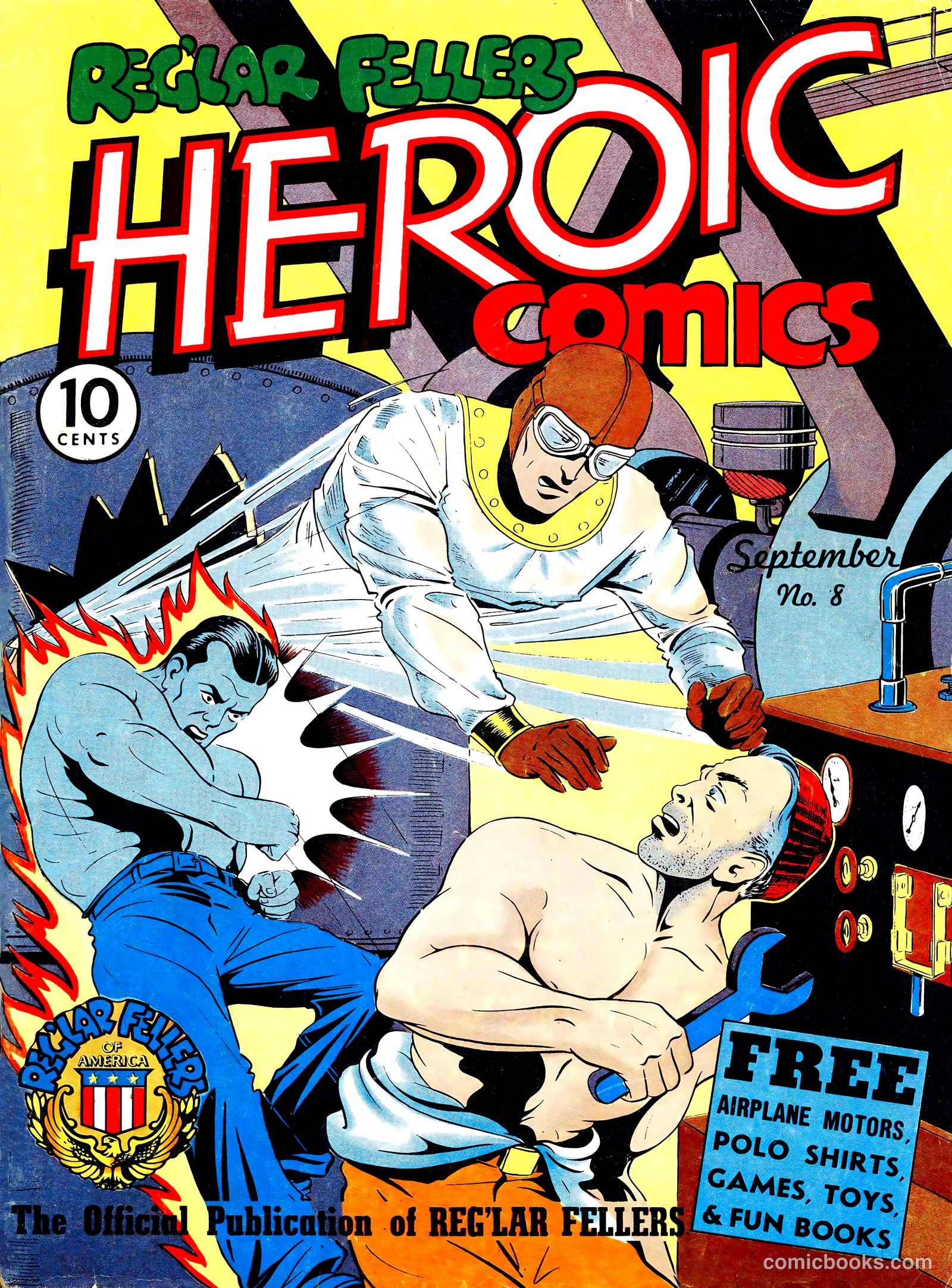 Reg'lar Fellers Heroic Comics #8