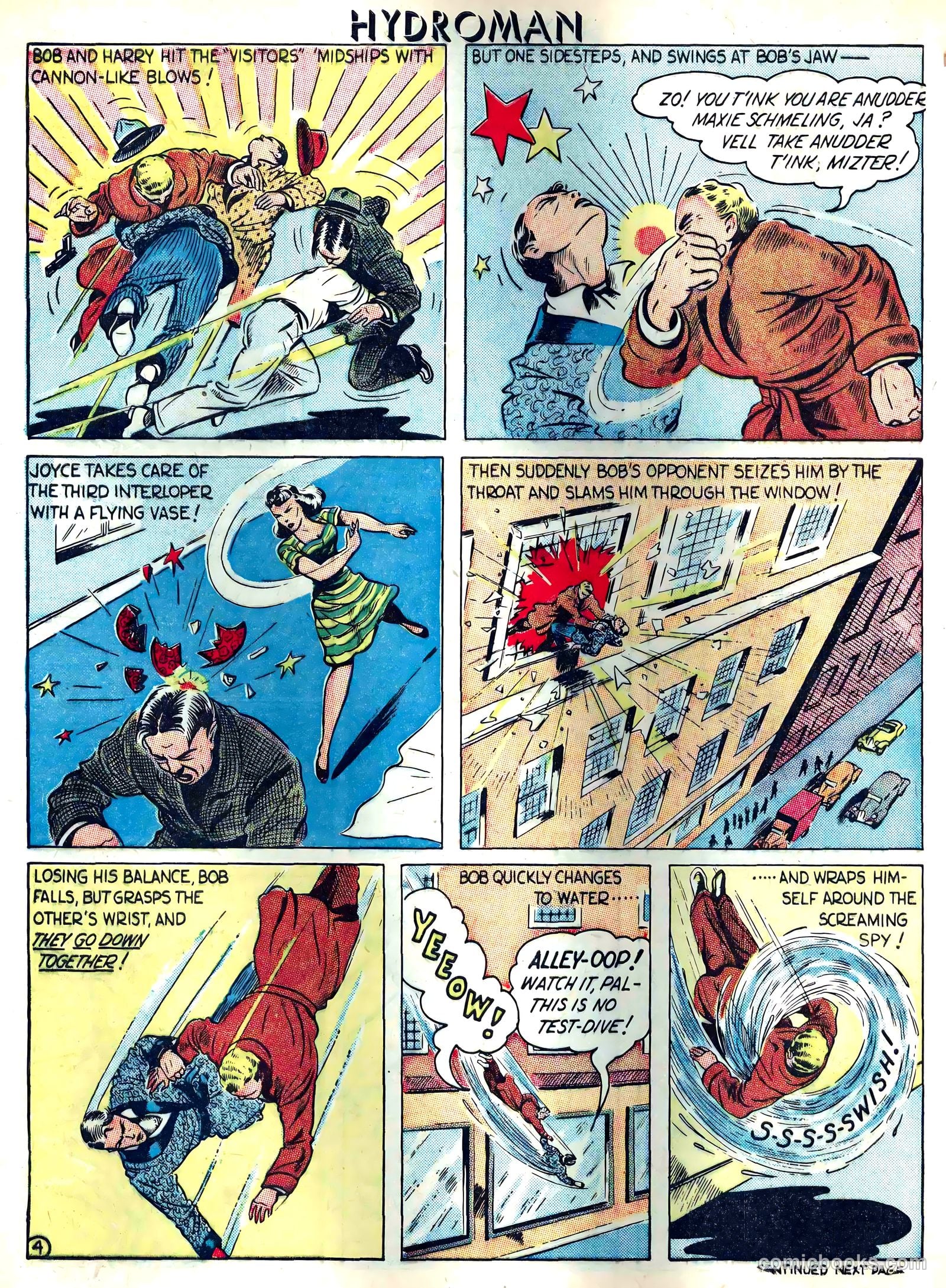 Reg'lar Fellers Heroic Comics #8 (1941) — page 6 of 68