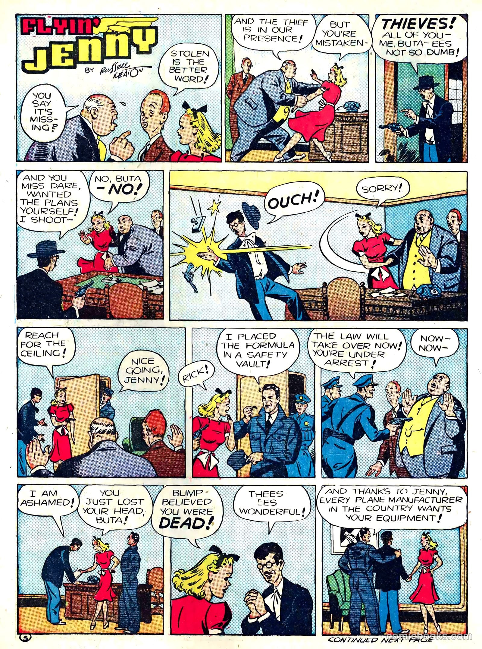 Reg'lar Fellers Heroic Comics #8 (1941) — page 12 of 68