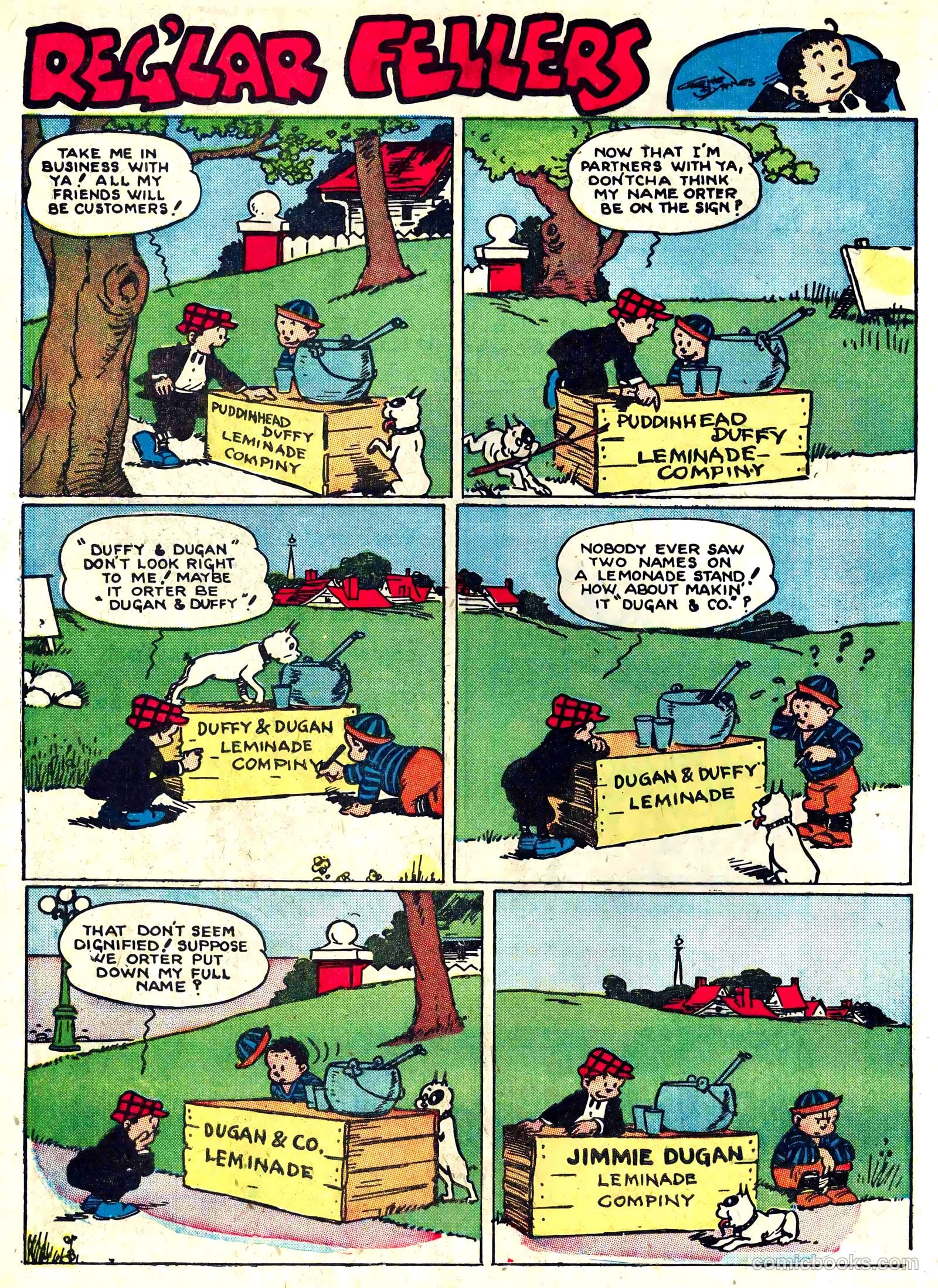 Reg'lar Fellers Heroic Comics #8 (1941) — page 44 of 68