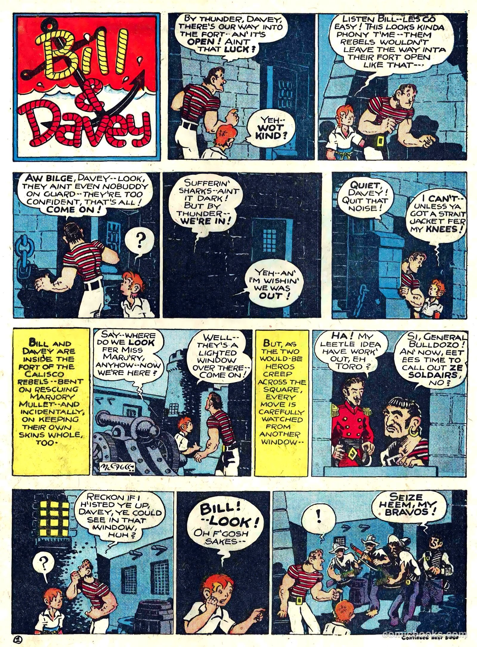 Reg'lar Fellers Heroic Comics #8 (1941) — page 49 of 68