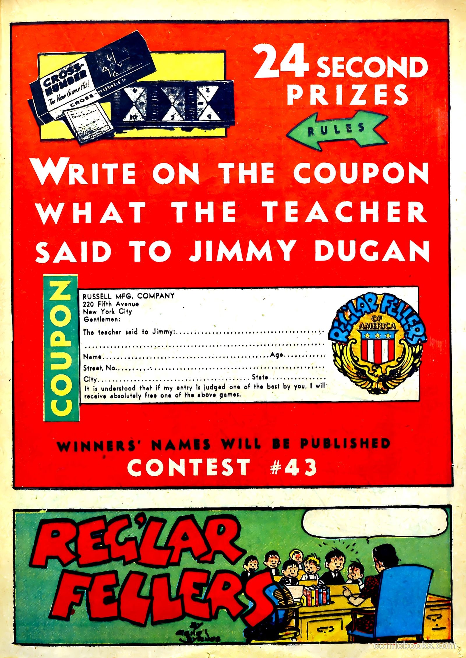 Reg'lar Fellers Heroic Comics #9 (1941) — page 38 of 67