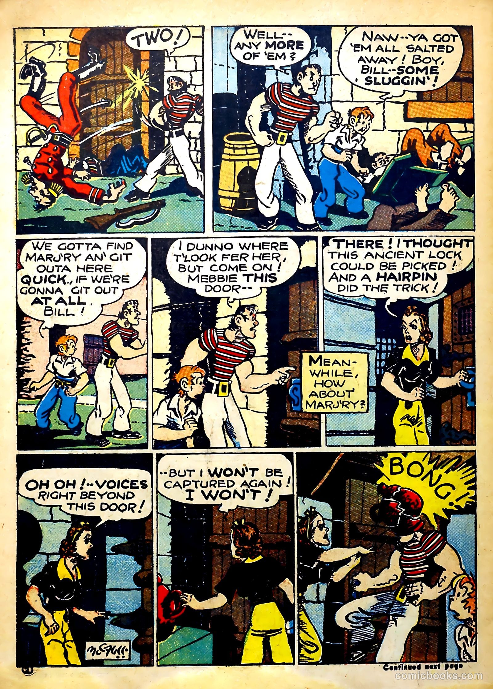 Reg'lar Fellers Heroic Comics #9 (1941) — page 49 of 67