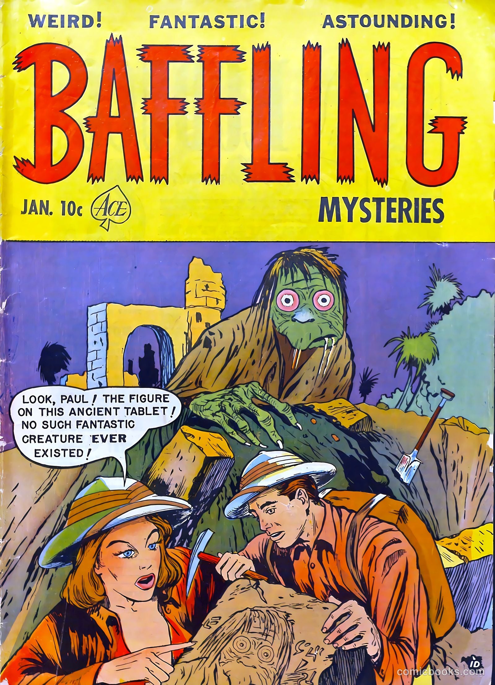 Baffling Mysteries #6 cover