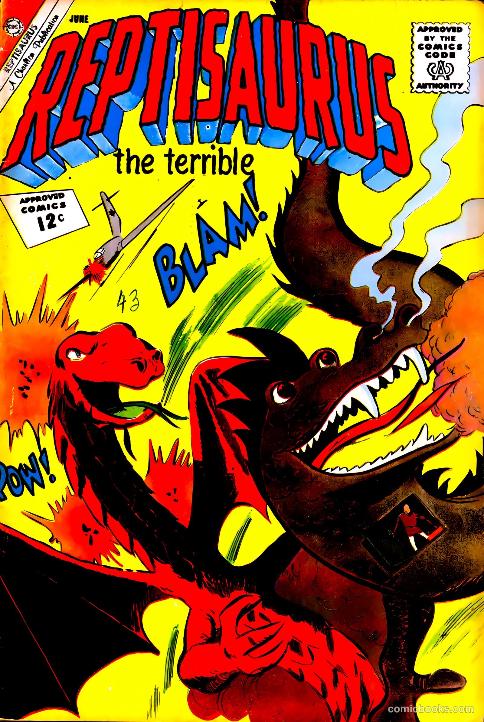 Reptisaurus #5 cover