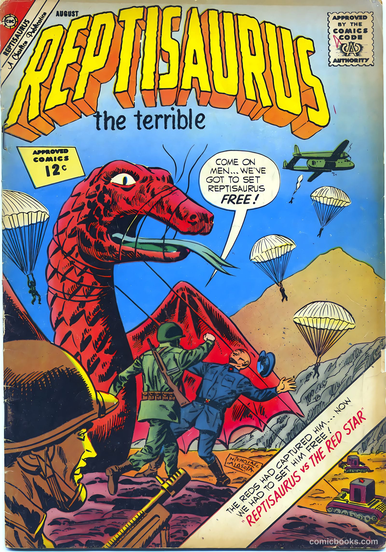 Reptisaurus #6 (1962) — page 1 of 36