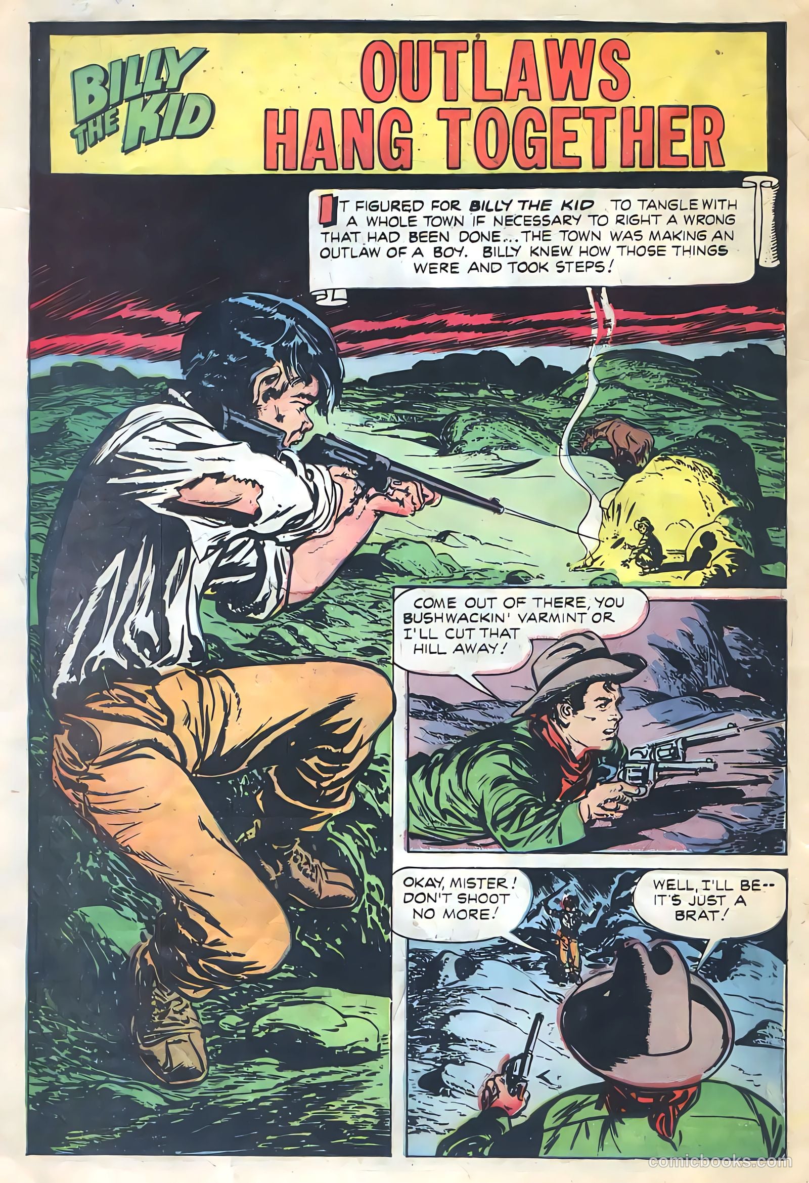 Return of the Outlaw #4 (1954) — page 4