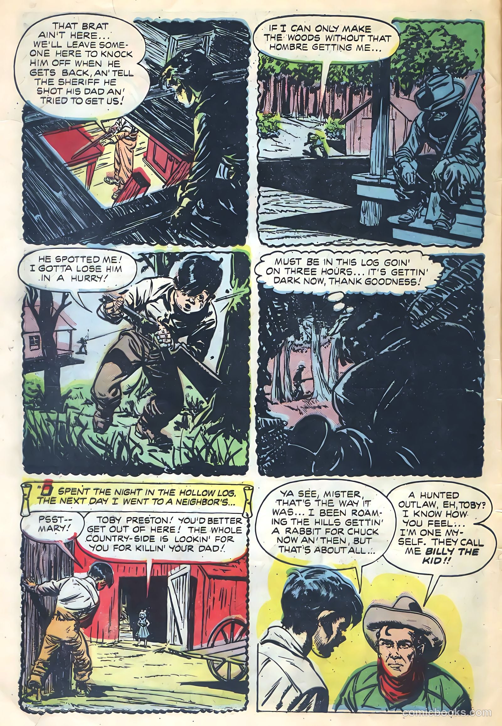 Return of the Outlaw #4 (1954) — page 6
