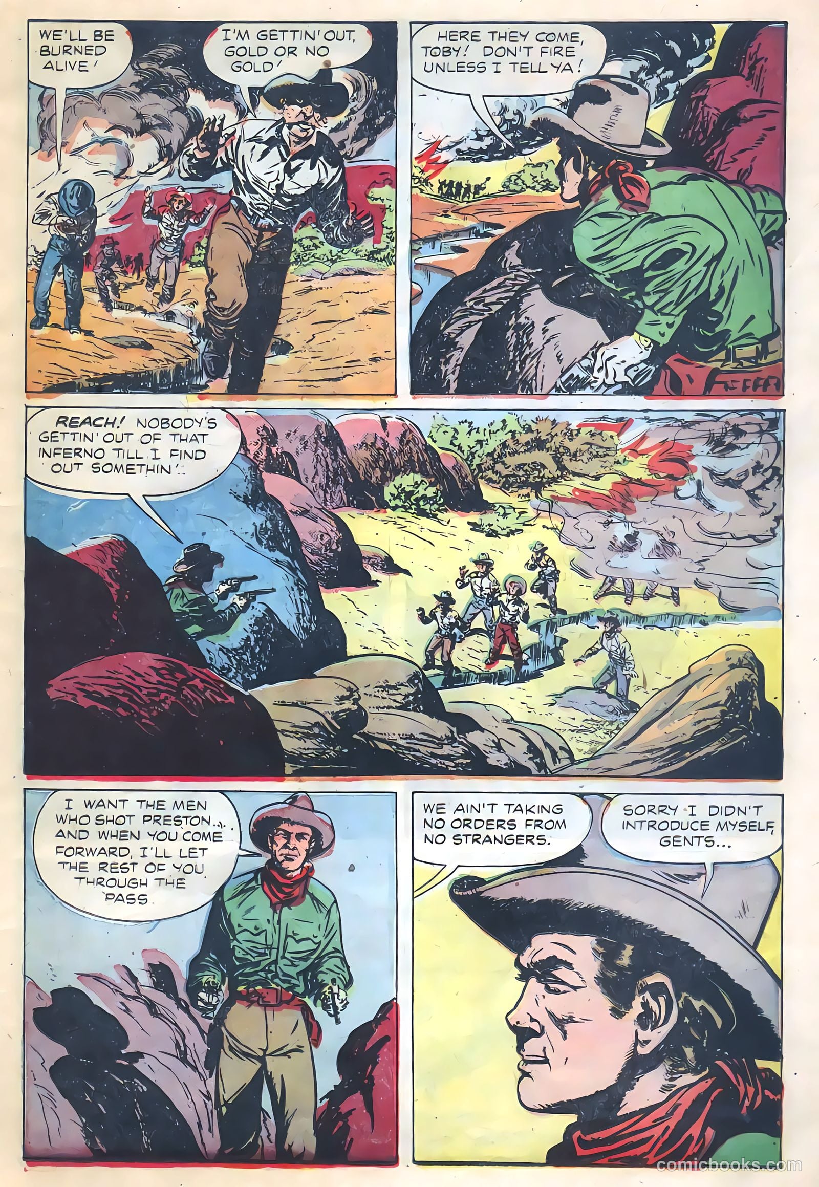Return of the Outlaw #4 (1954) — page 13