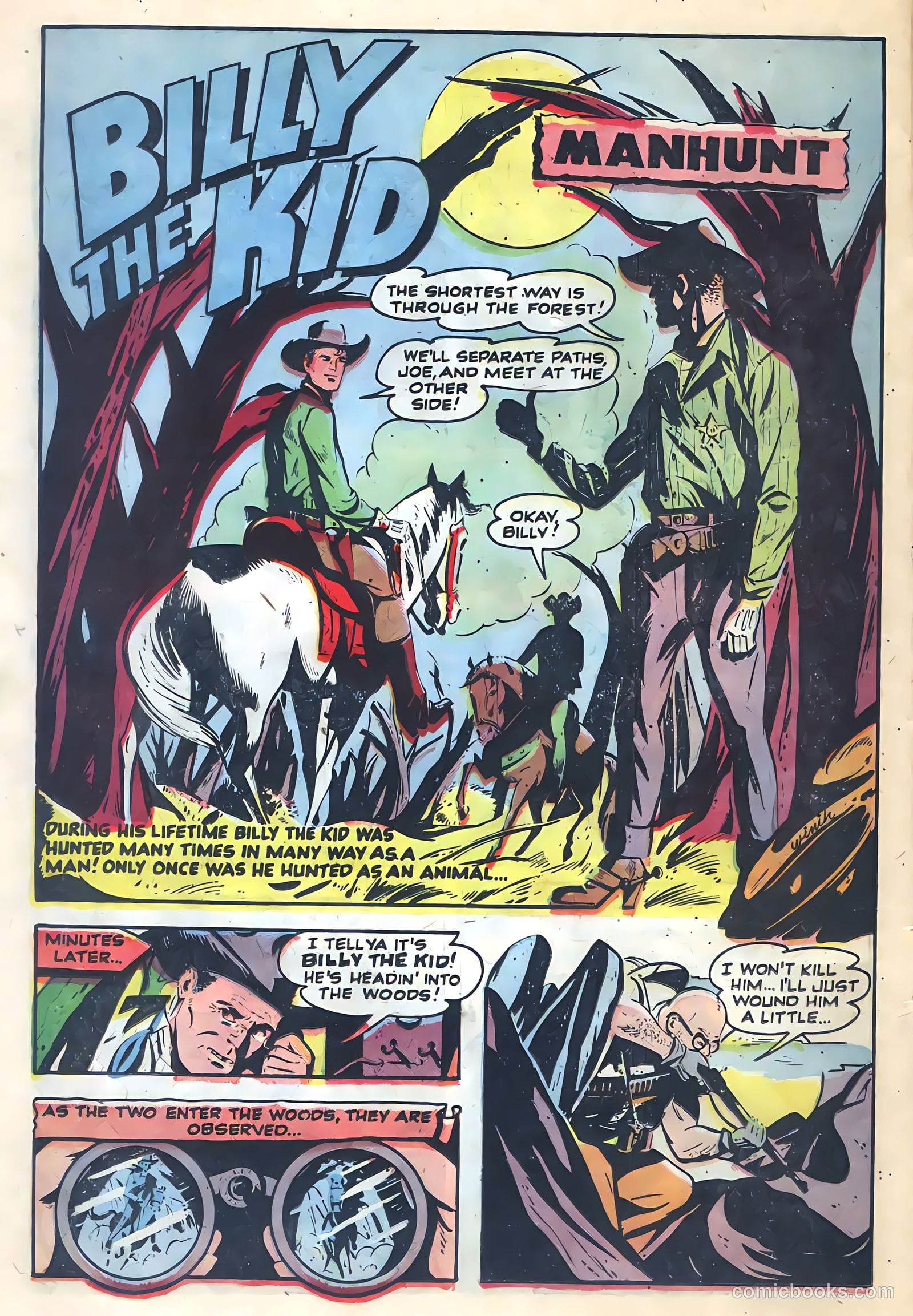 Return of the Outlaw #4 (1954) — page 16