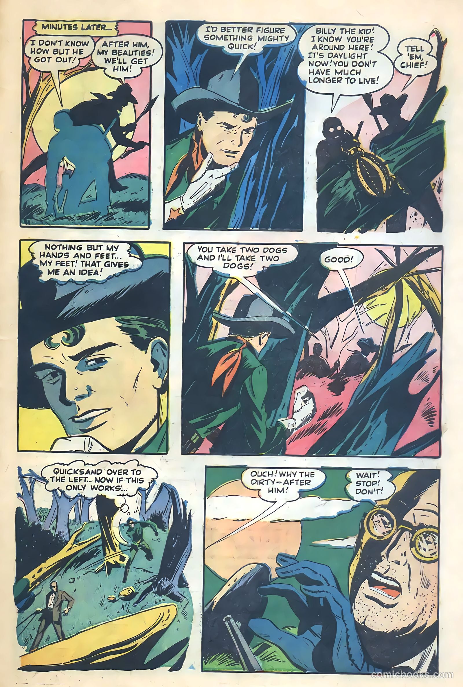 Return of the Outlaw #4 (1954) — page 27