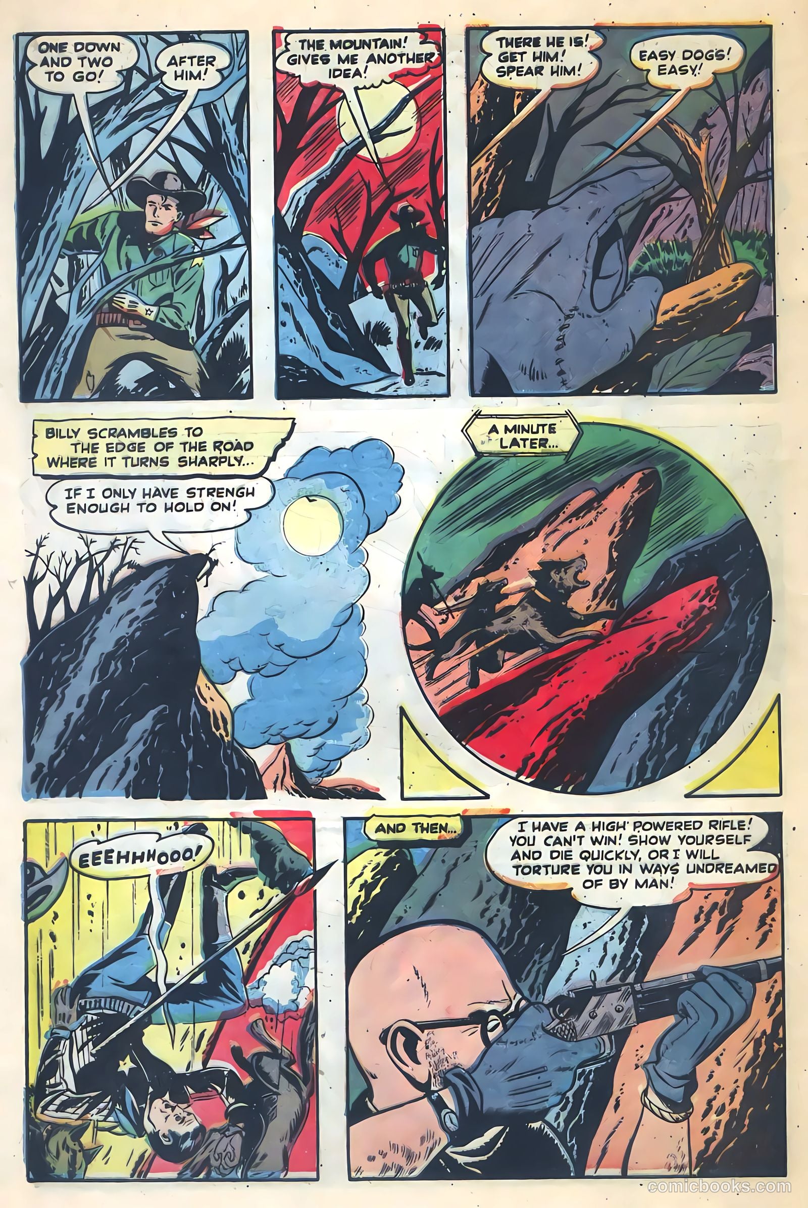 Return of the Outlaw #4 (1954) — page 30