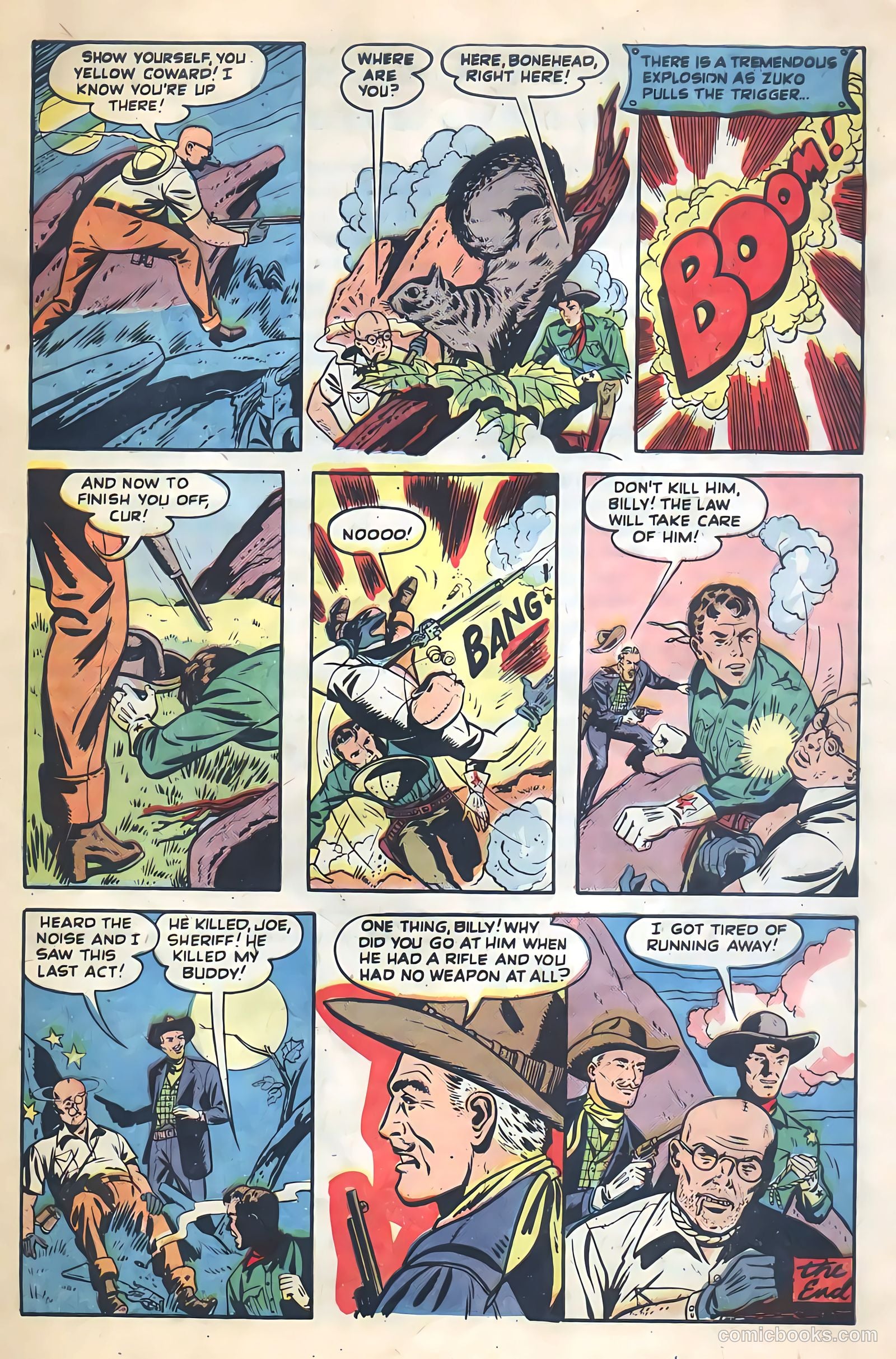 Return of the Outlaw #4 (1954) — page 31