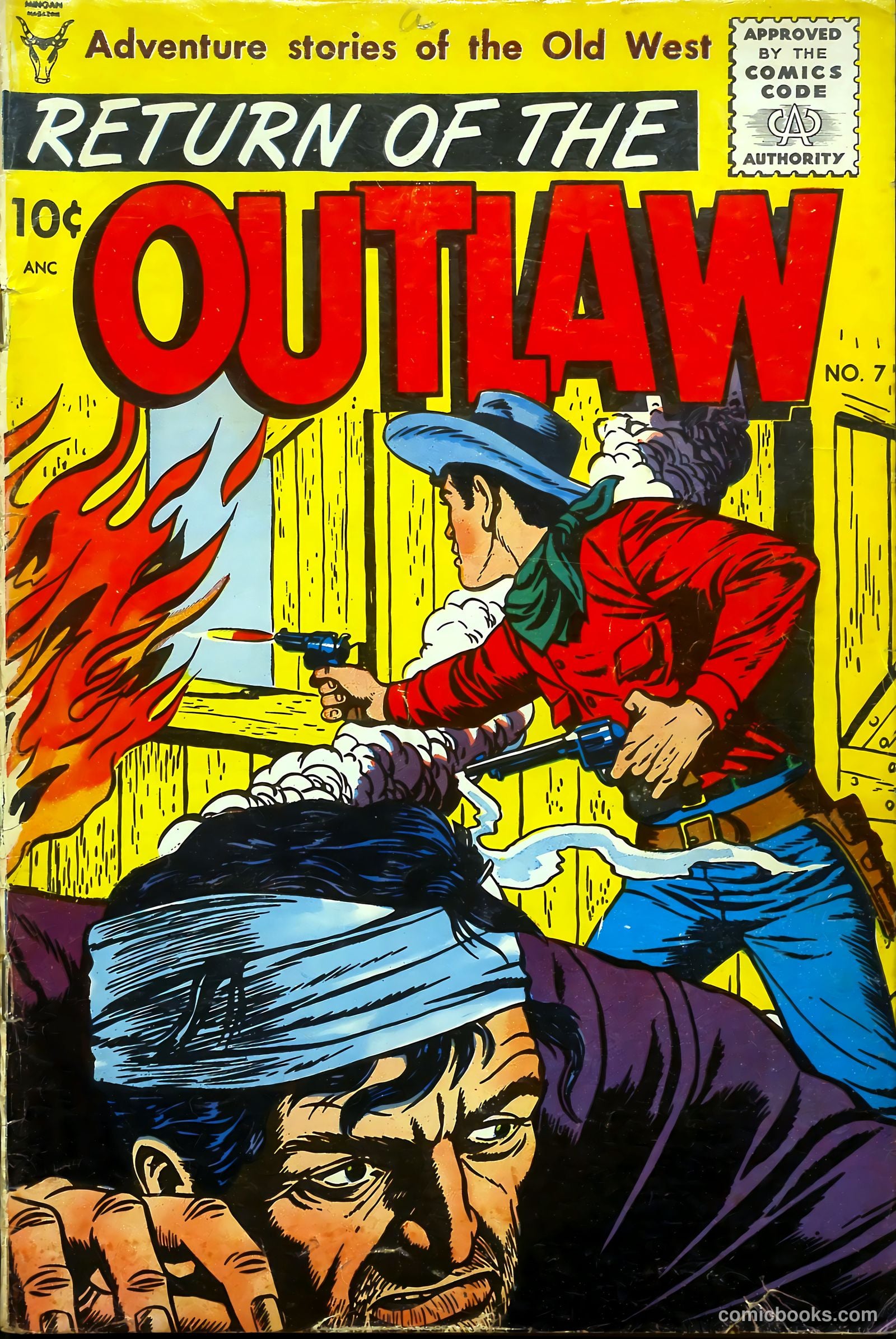 Return of the Outlaw #7 (1955) — page 1 of 36